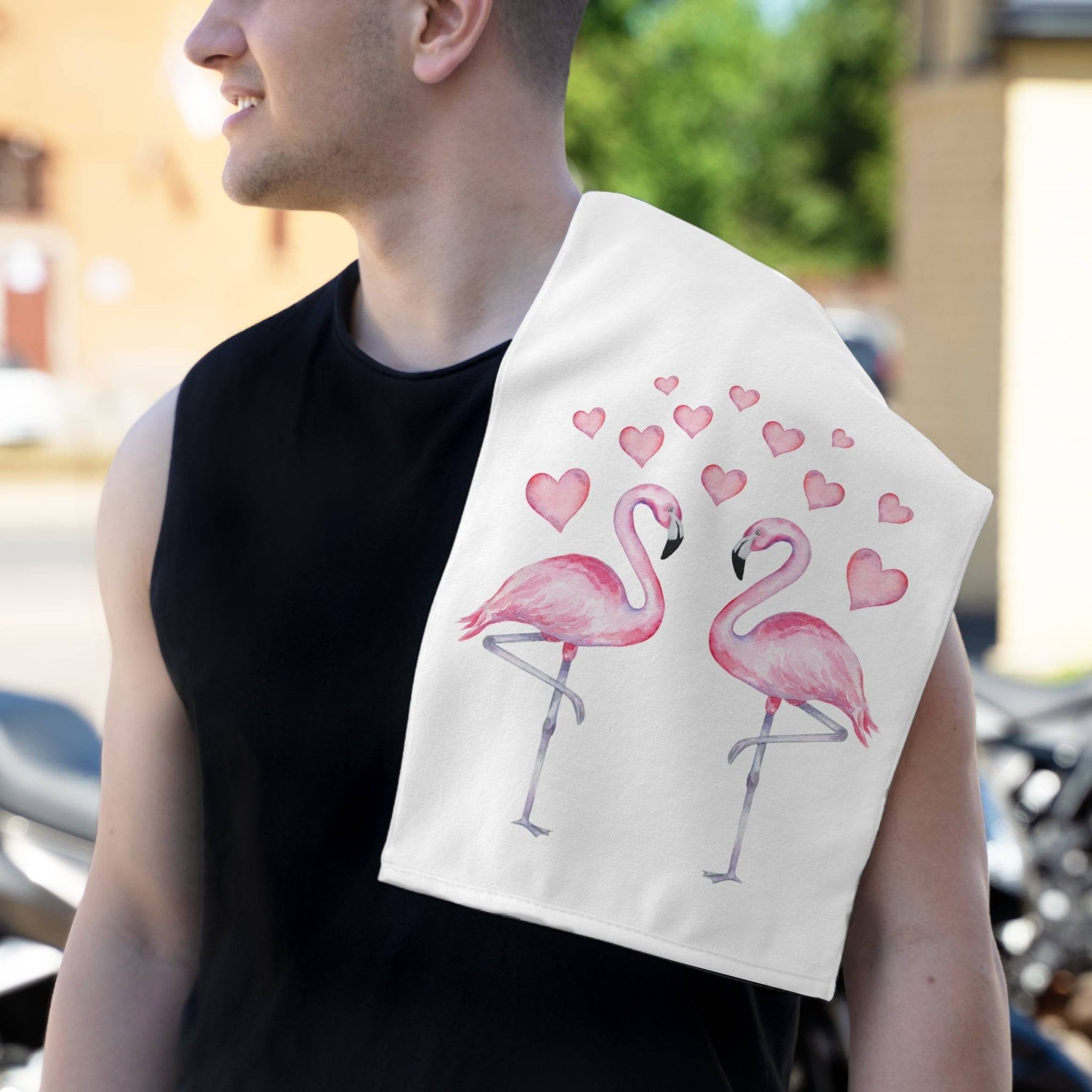 Let’s Flamingle | Mix & Match Soft Fun-Flirty Lovers’ Towels