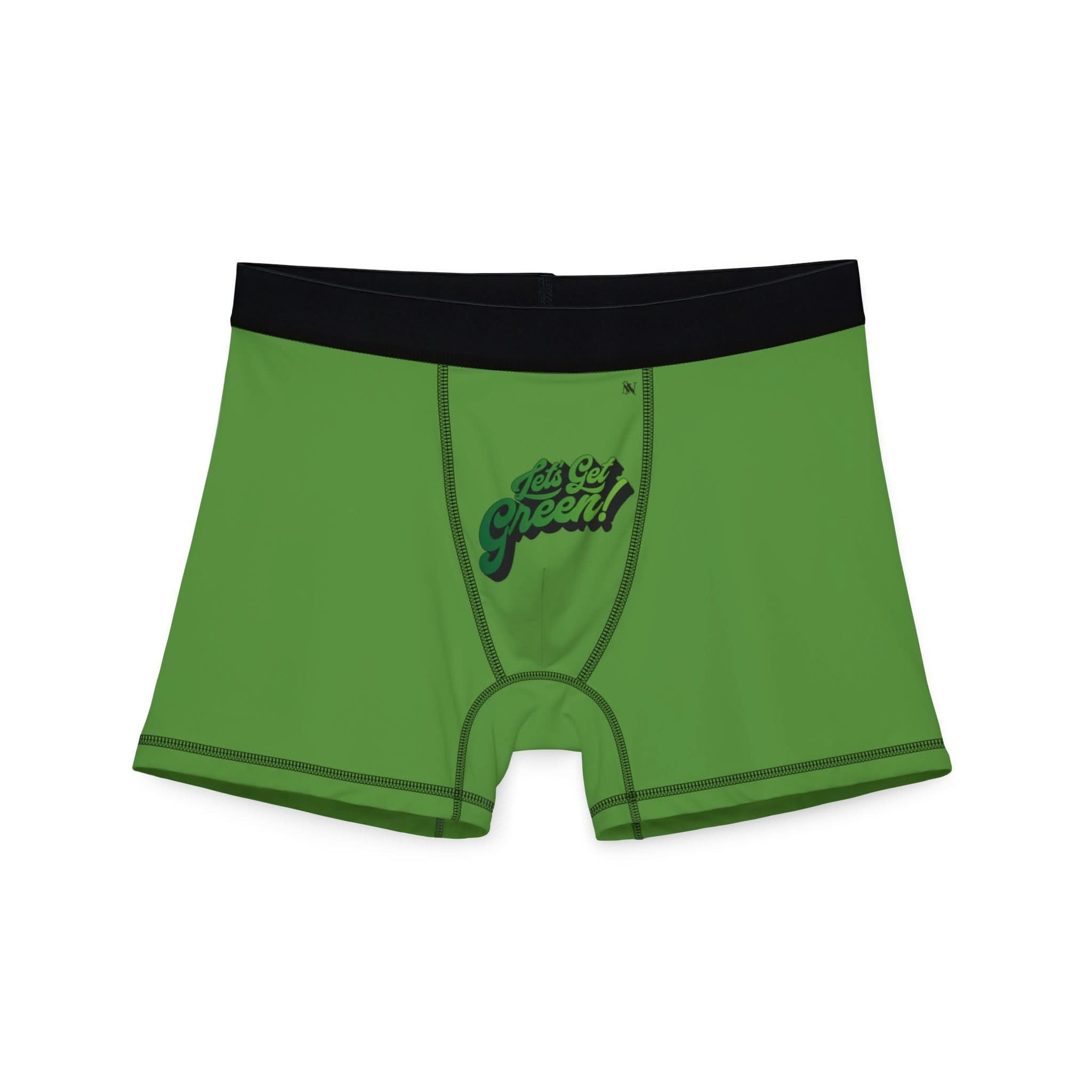 Let’s Get Green | Mix and Match Fun-Flirty Lovers’ Boxer Briefs