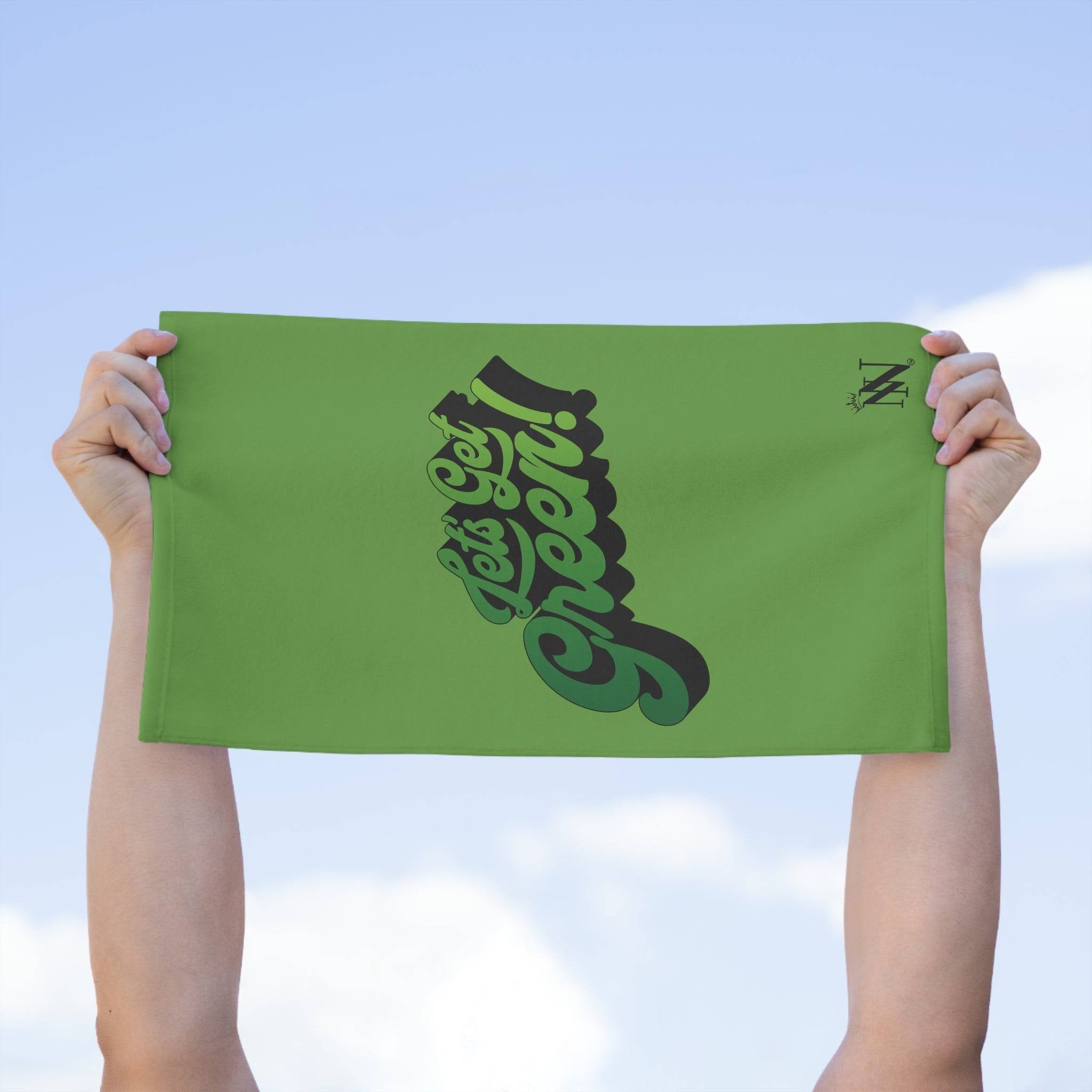 Let’s Get Green | Mix & Match Soft Fun-Flirty Lovers’ Towels