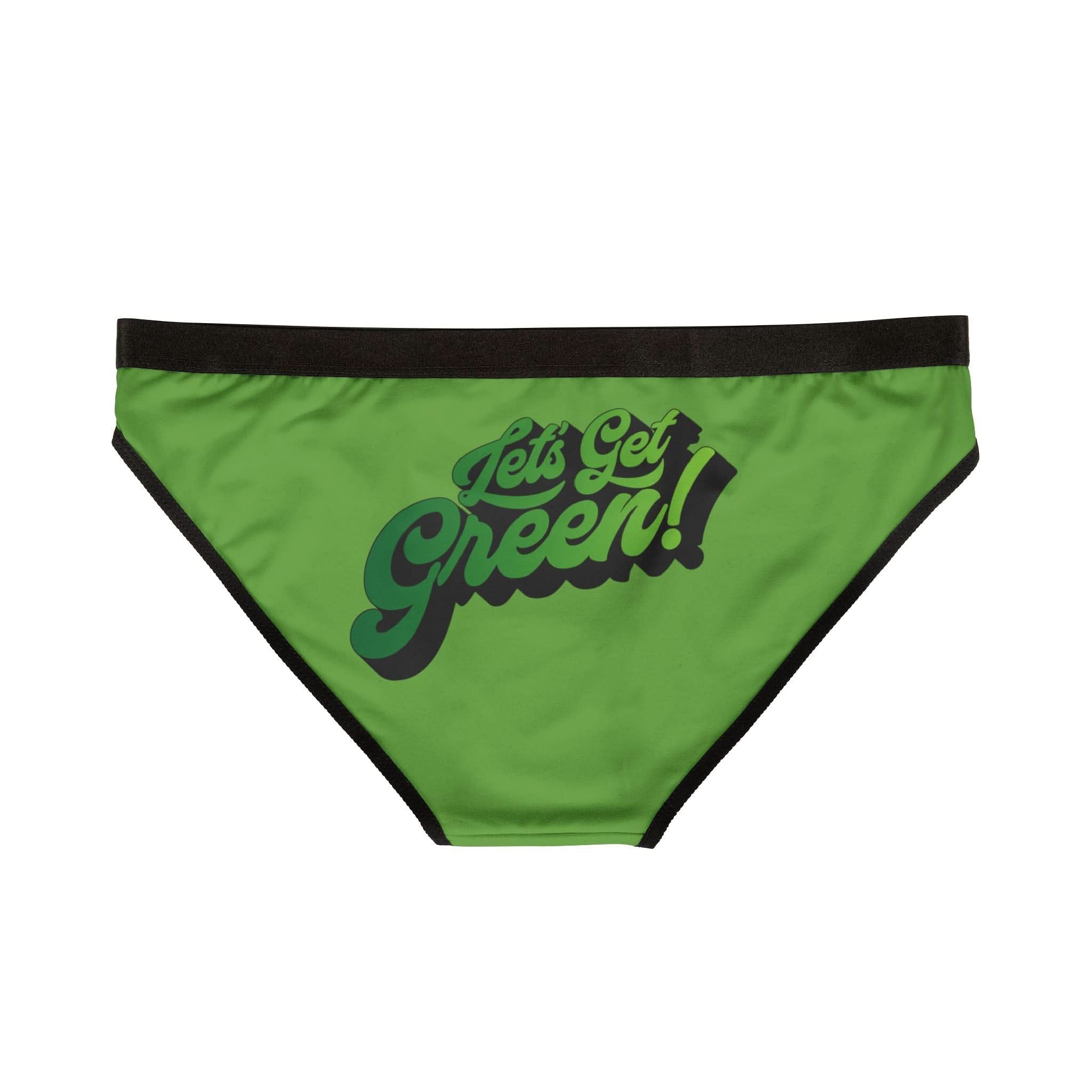 Let’s Get Green | Mix & Match Women’s Fun-Flirty Lovers’ Panties