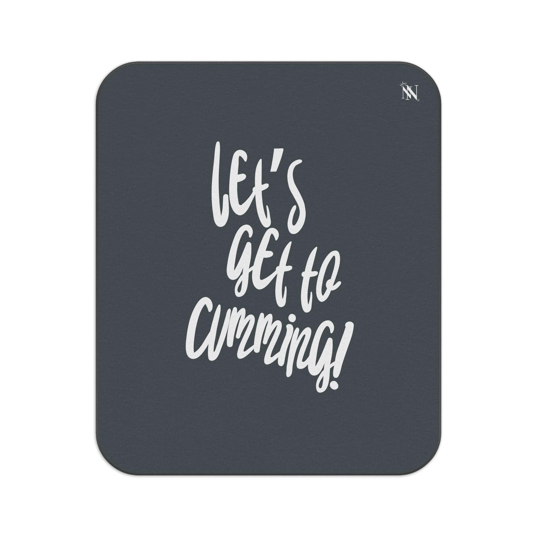 Let’s Get to Cumming! | Mix Match Fun-Flirty Lovers’ Water-Resistant Blankets