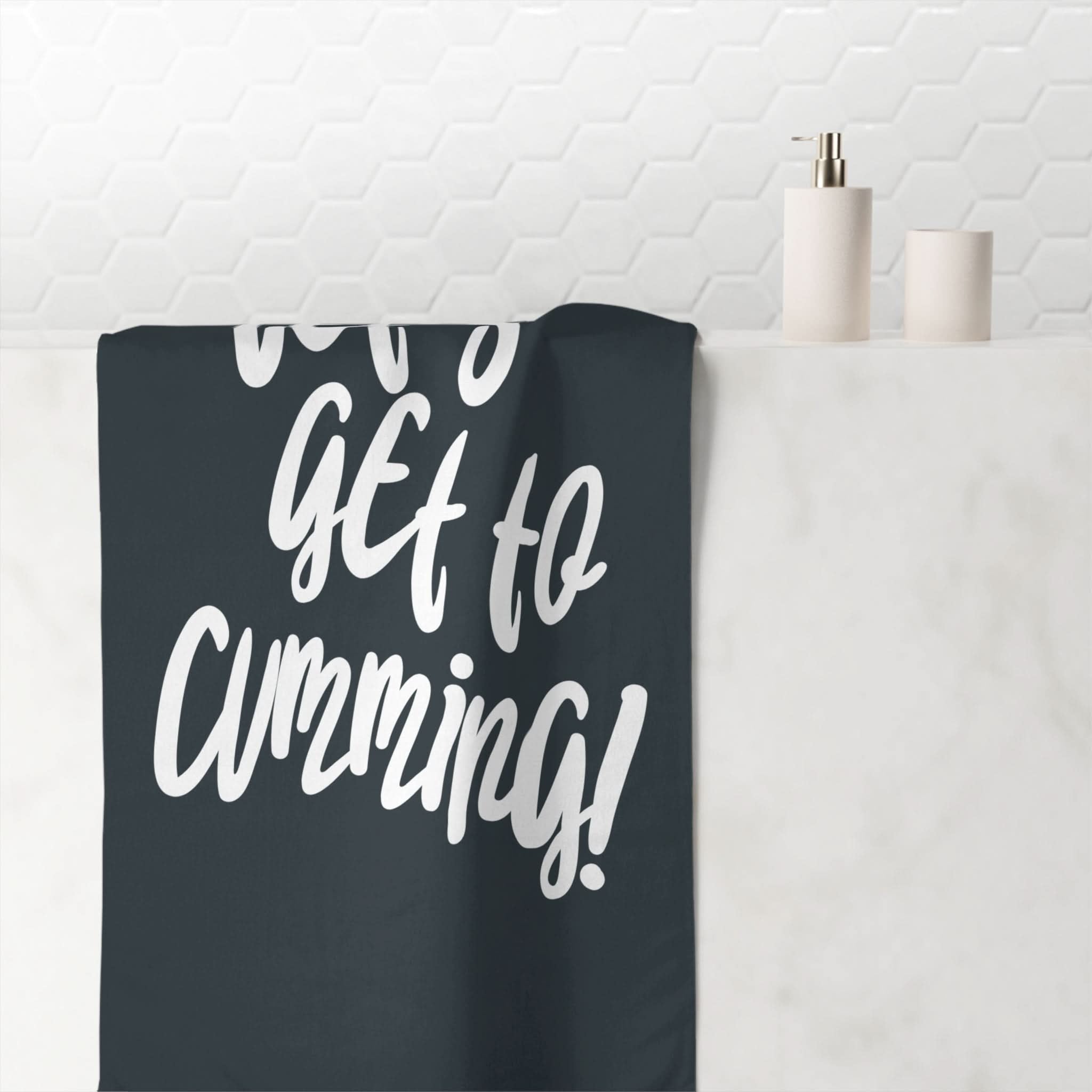 Let’s Get to Cumming! | Mix & Match Naughty XL Fun-Flirty Lovers’ Towels