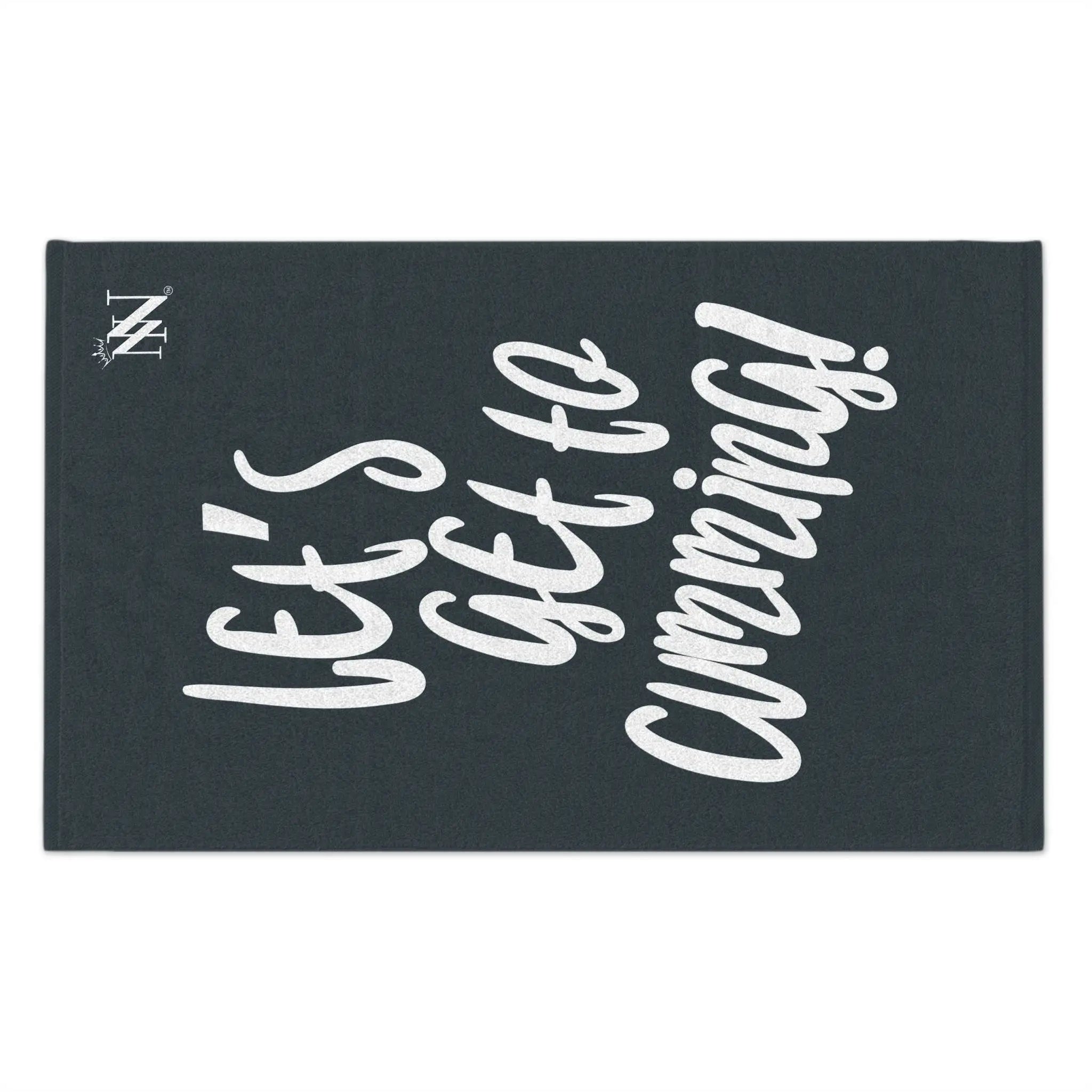 Let’s Get to Cumming! | Mix & Match Soft Fun-Flirty Lovers’ Towels
