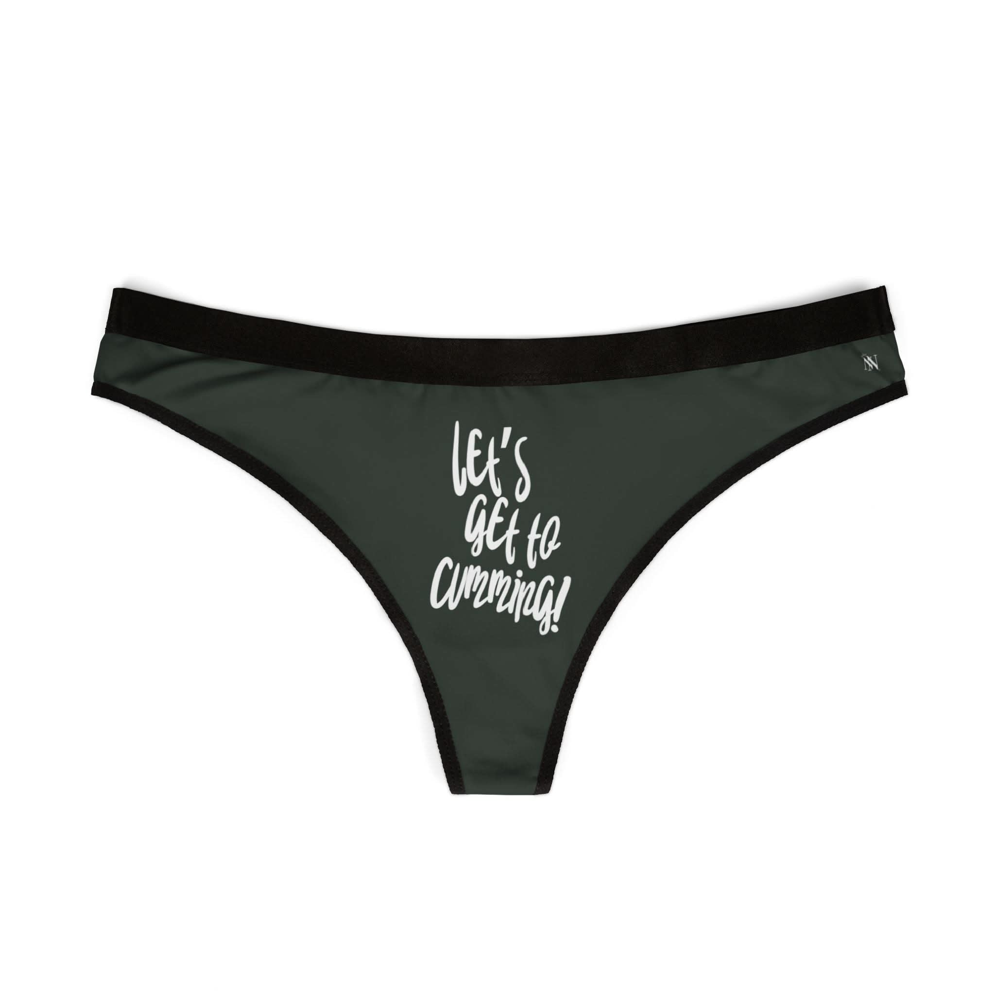Let’s Get to Cumming! | Mix & Match Women’s Fun-Flirty Lovers’ Thongs