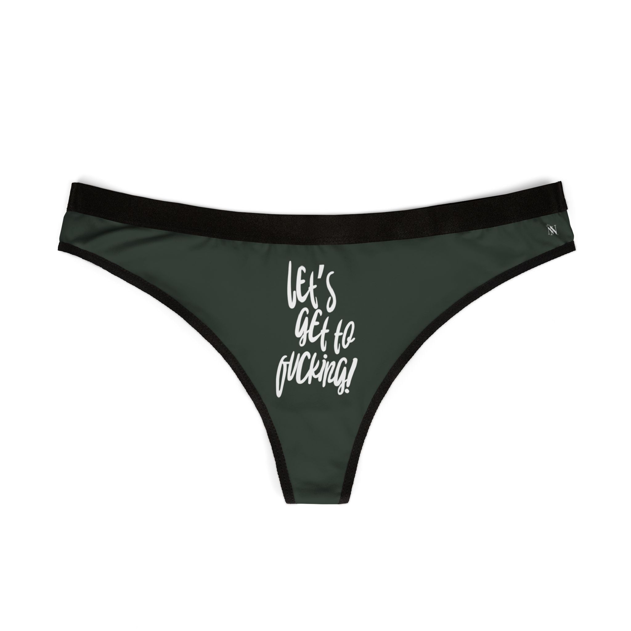 Let’s Get to Fucking! | Mix & Match Women’s Fun-Flirty Lovers’ Thongs