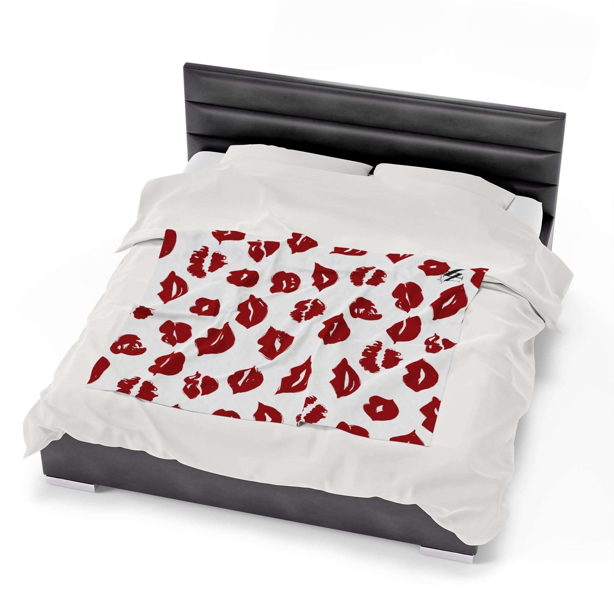 Lets Kiss Lips | Mix & Match Fun-Flirty Lovers’ Blankets