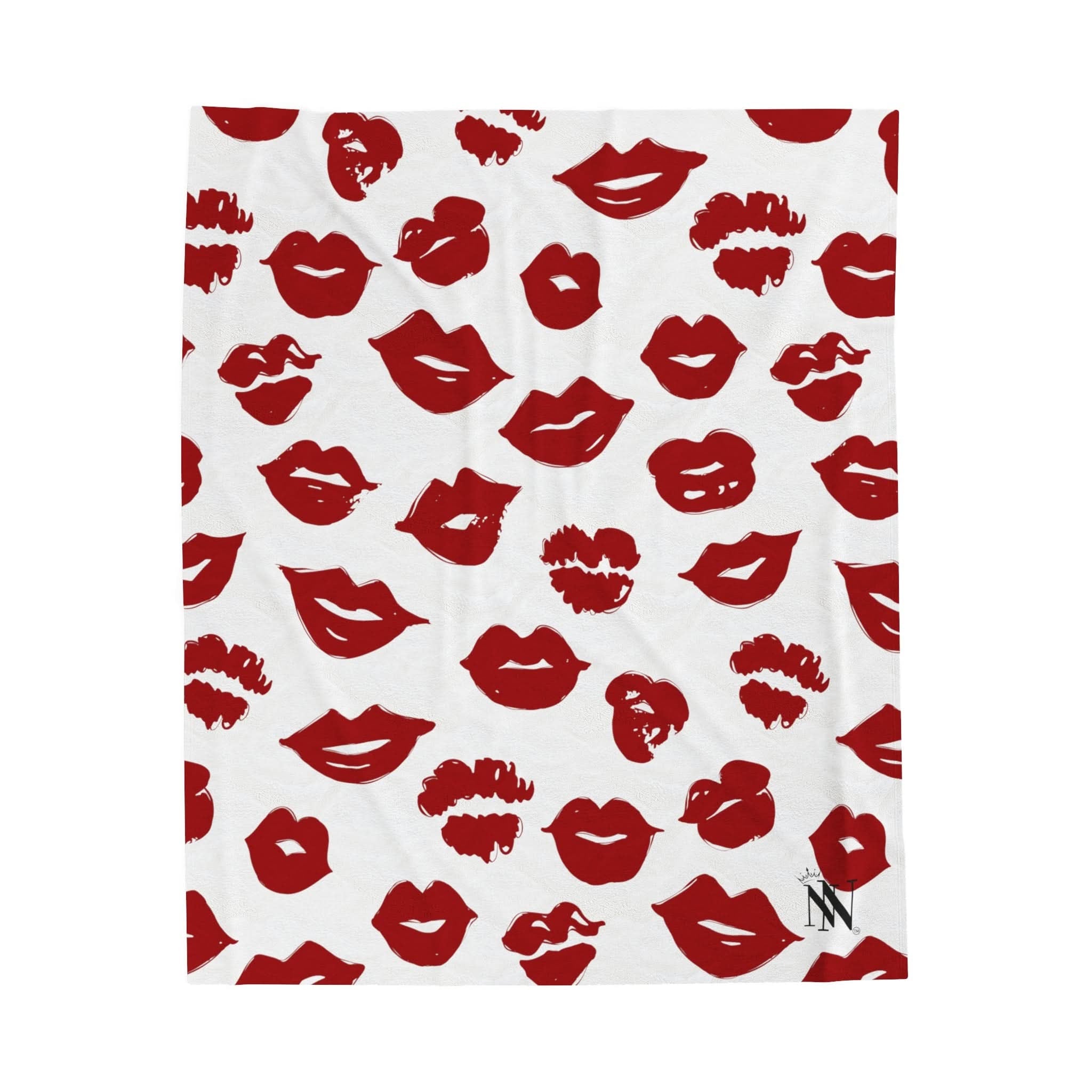 Lets Kiss Lips | Mix & Match Fun-Flirty Loversā Blankets