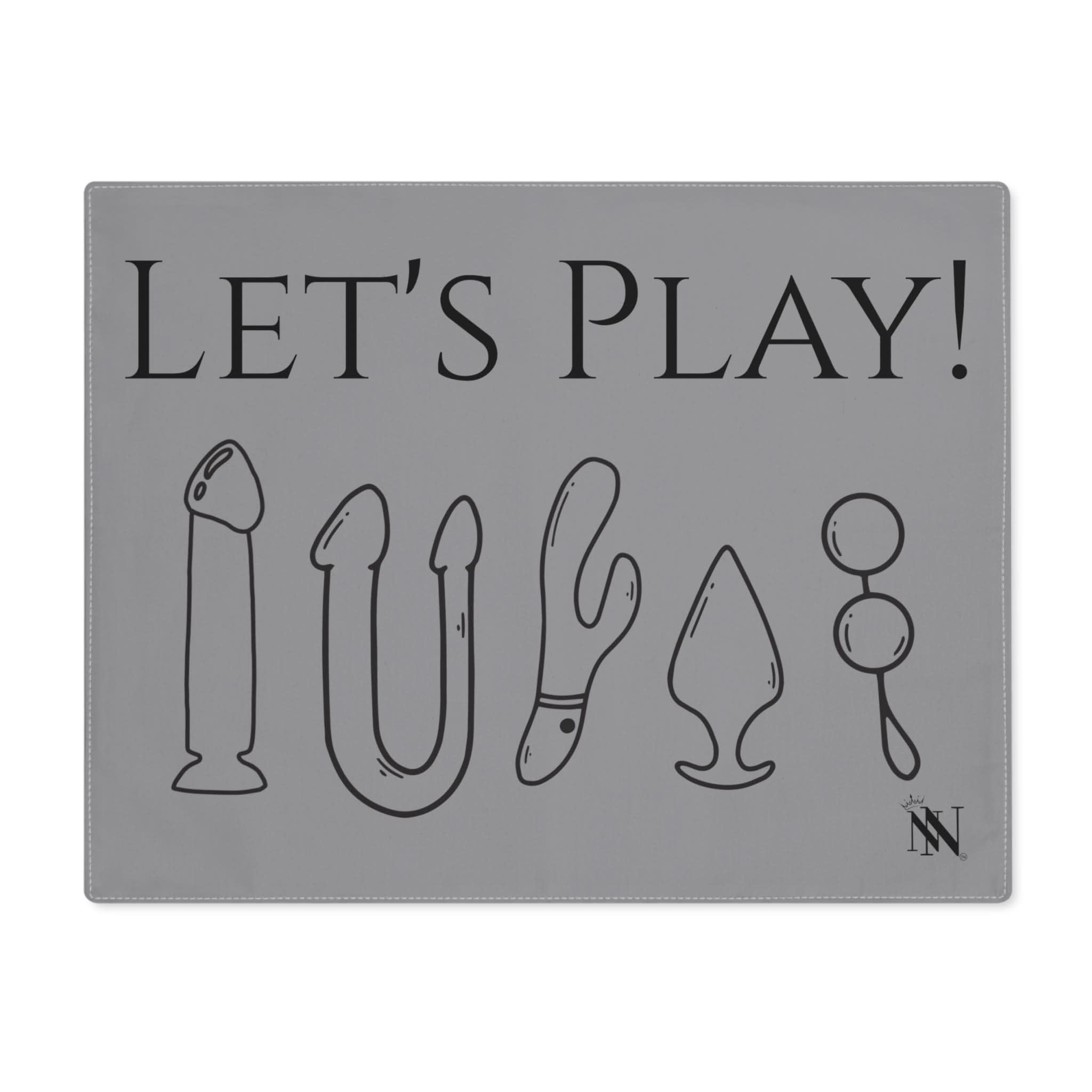 Let’s Play Adult Sex Toys Mat Grey