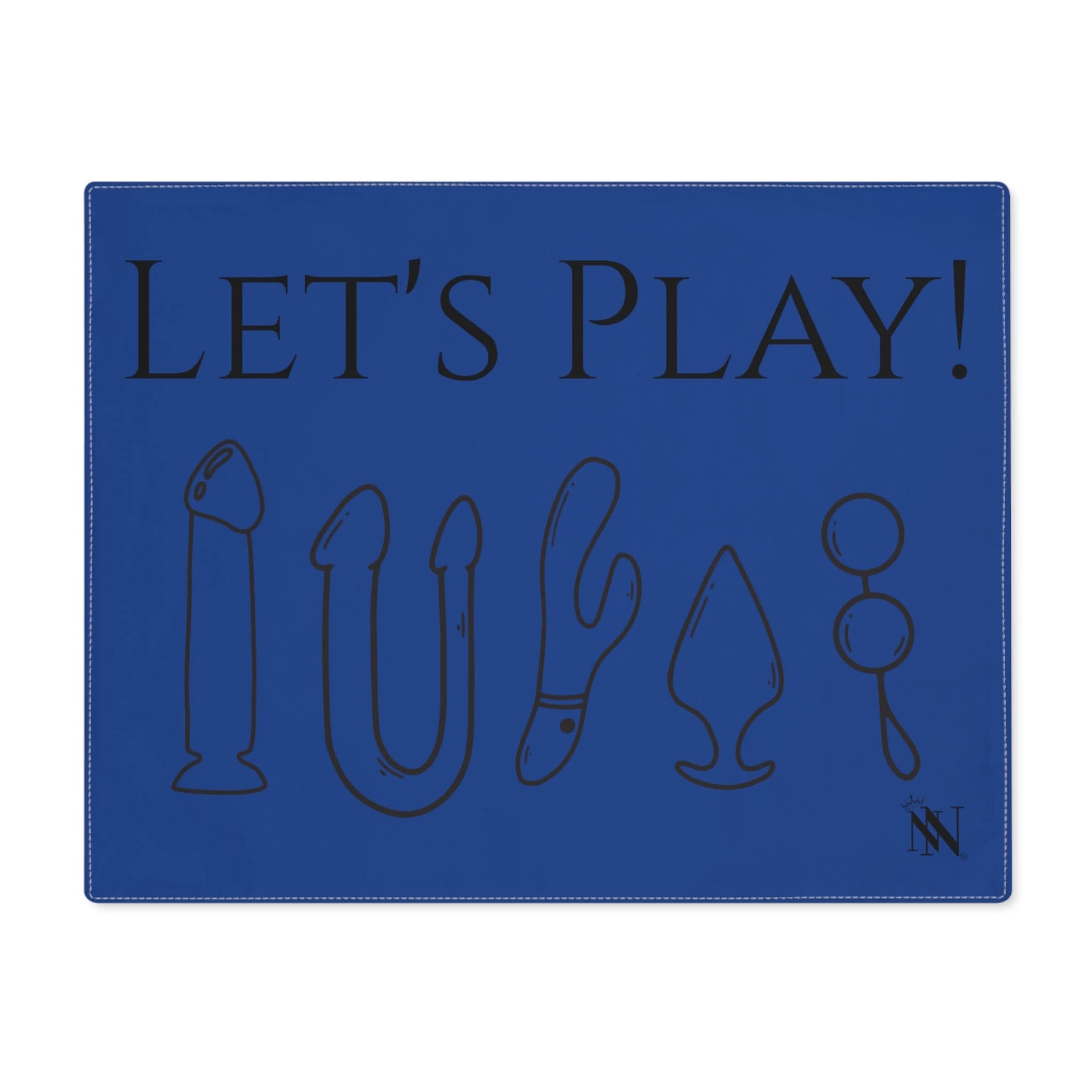 Let’s Play Blue | Mix & Match Playful Fun-Flirty Lovers’ Toy Mats