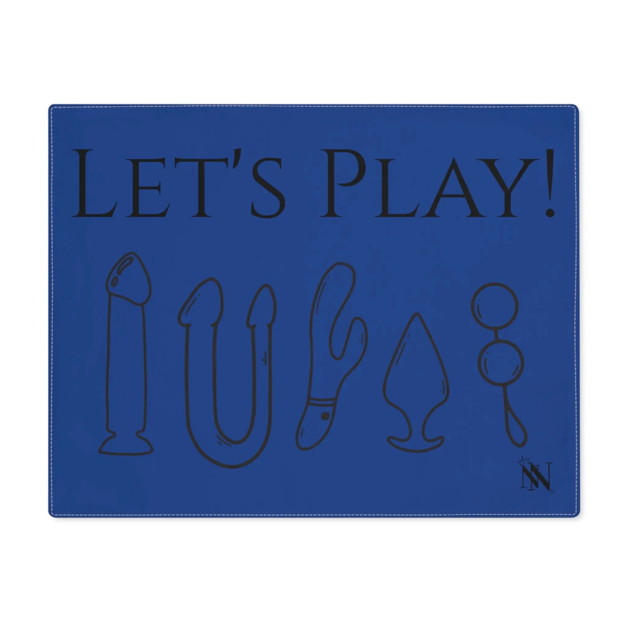 Let’s Play Blue | Mix & Match Playful Fun-Flirty Lovers’ Toy Mats