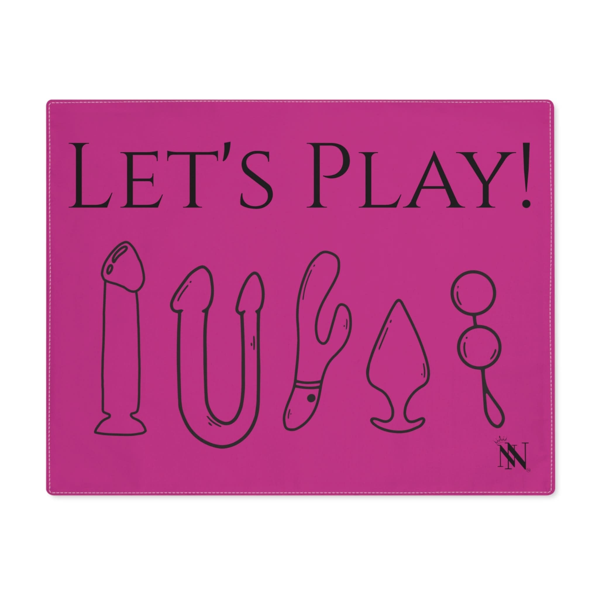 Let’s Play Fuscia | Mix & Match Playful Fun-Flirty Lovers’ Toy Mats