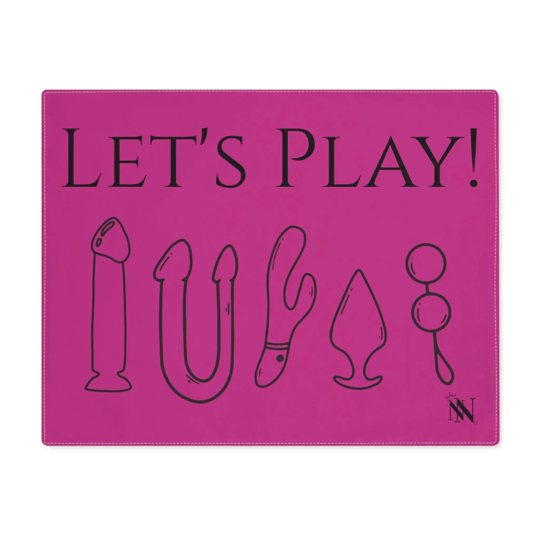 Let’s Play Fuscia | Mix & Match Playful Fun-Flirty Lovers’ Toy Mats