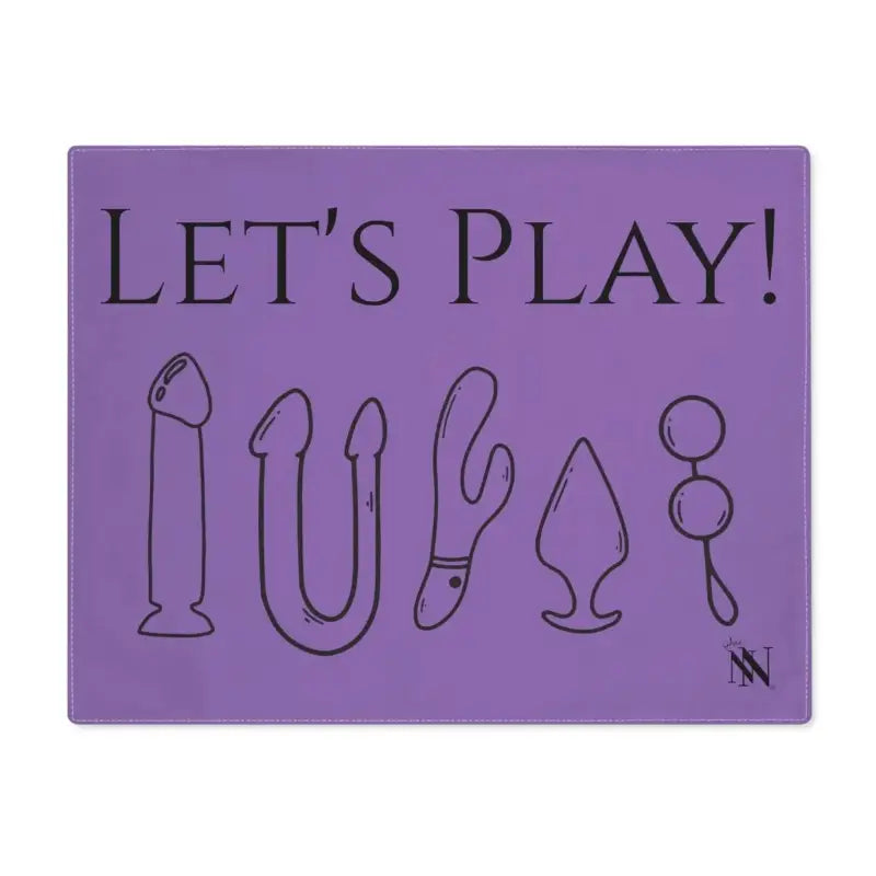 Let’s Play | Mix & Match Playful Fun-Flirty Lovers’ Toy Mats