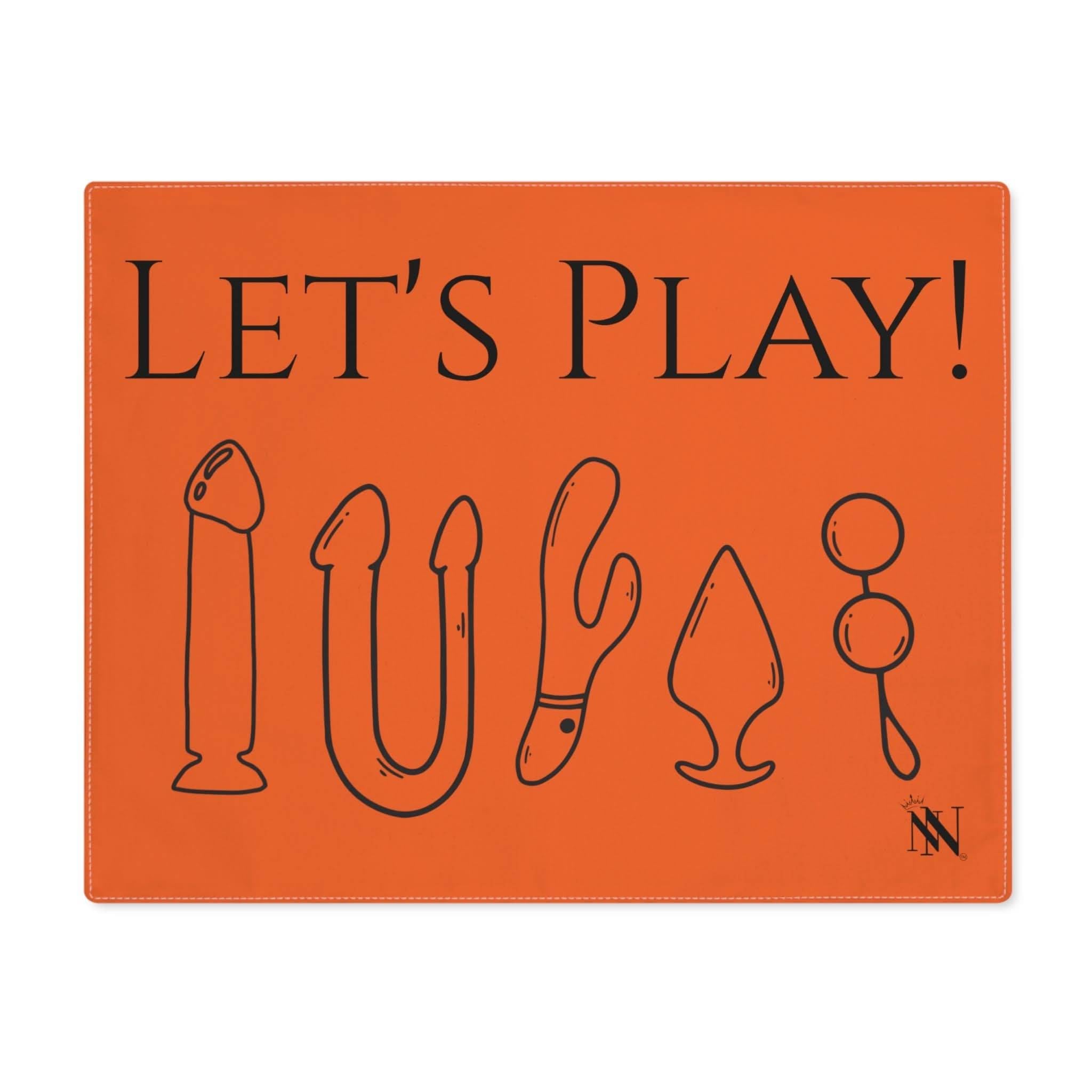 Let’s Play Orange | Mix & Match Playful Fun-Flirty Lovers’ Toy Mats