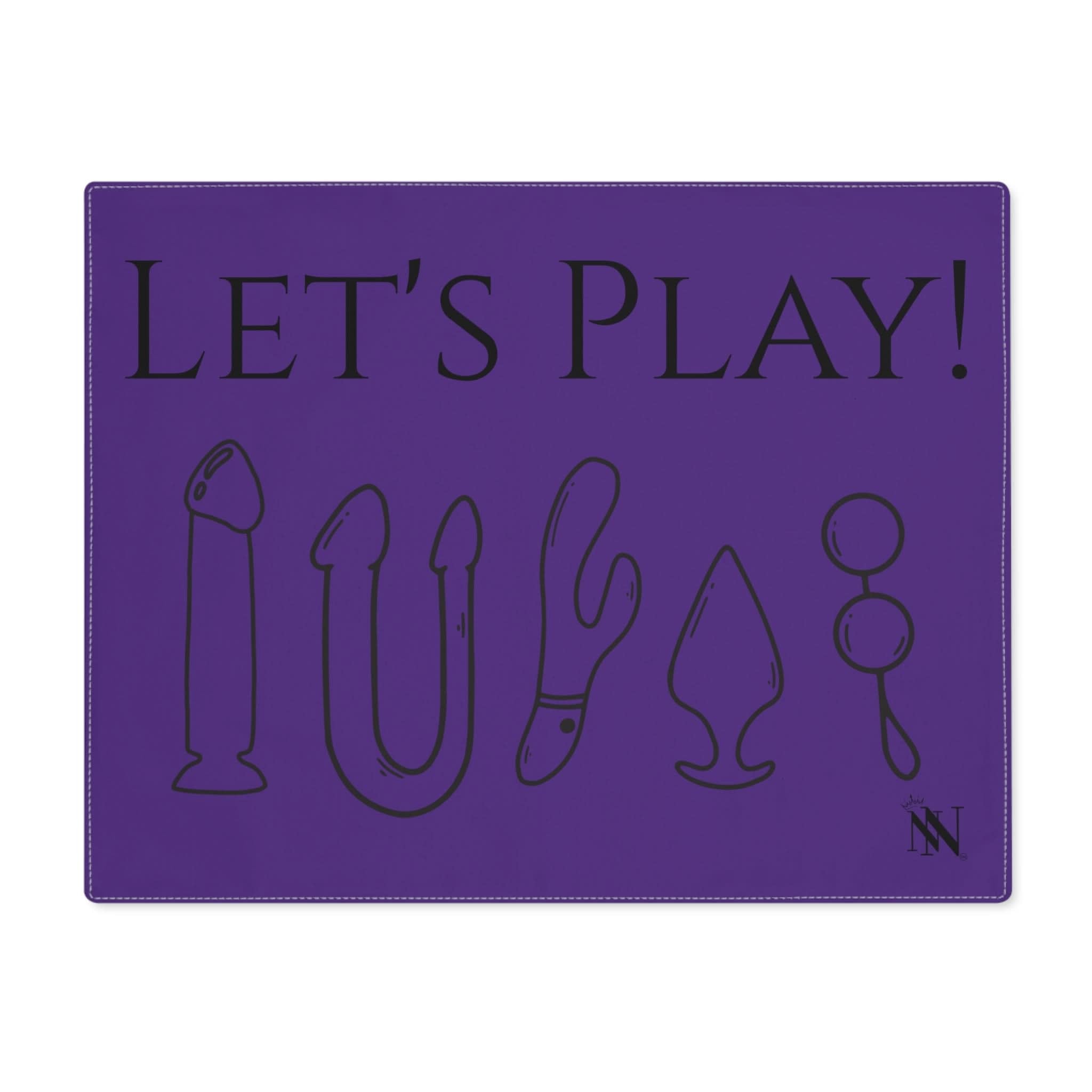 Let’s Play Purple | Mix & Match Playful Fun-Flirty Lovers’ Toy Mats