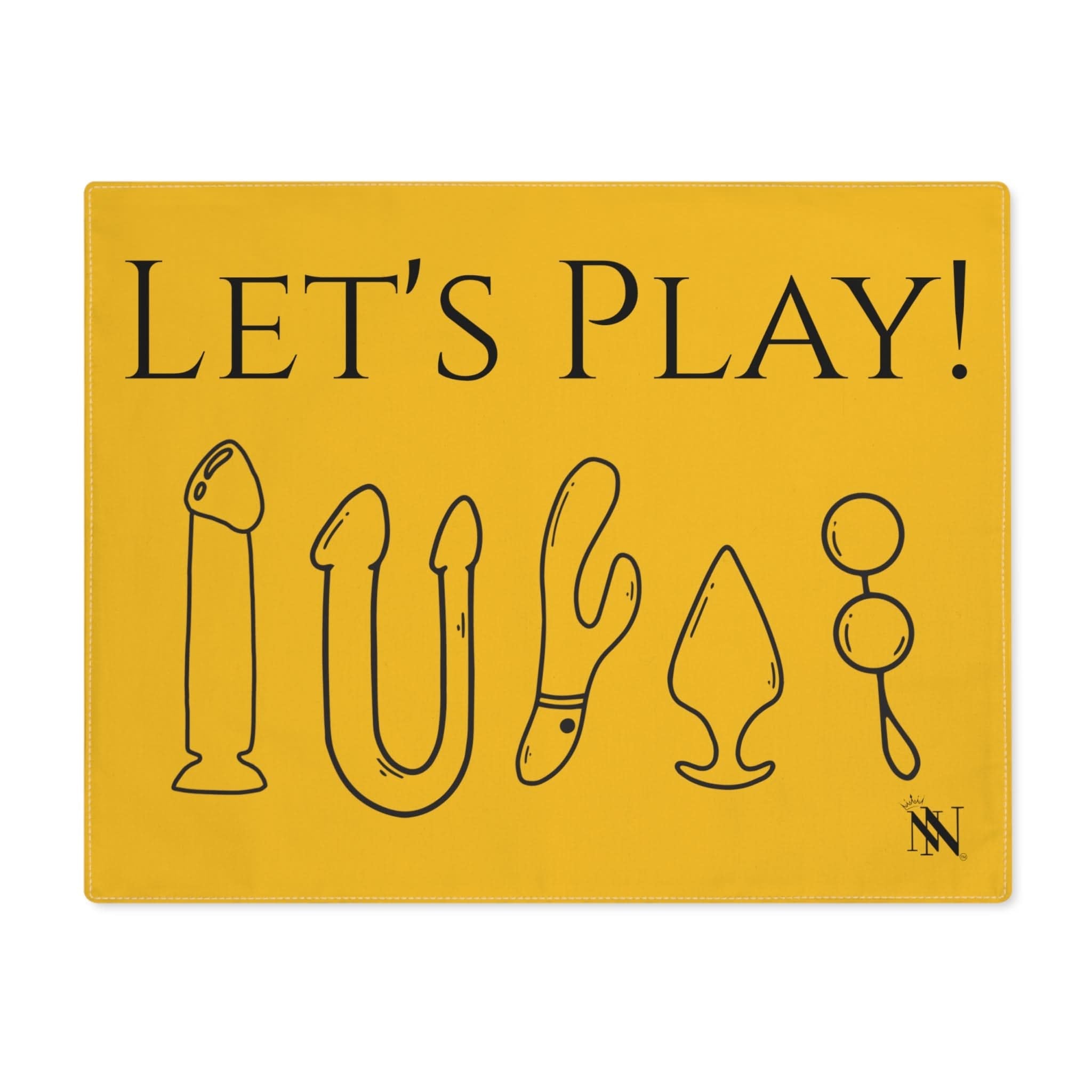 Let’s Play Yellow | Mix & Match Playful Fun-Flirty Lovers’ Toy Mats