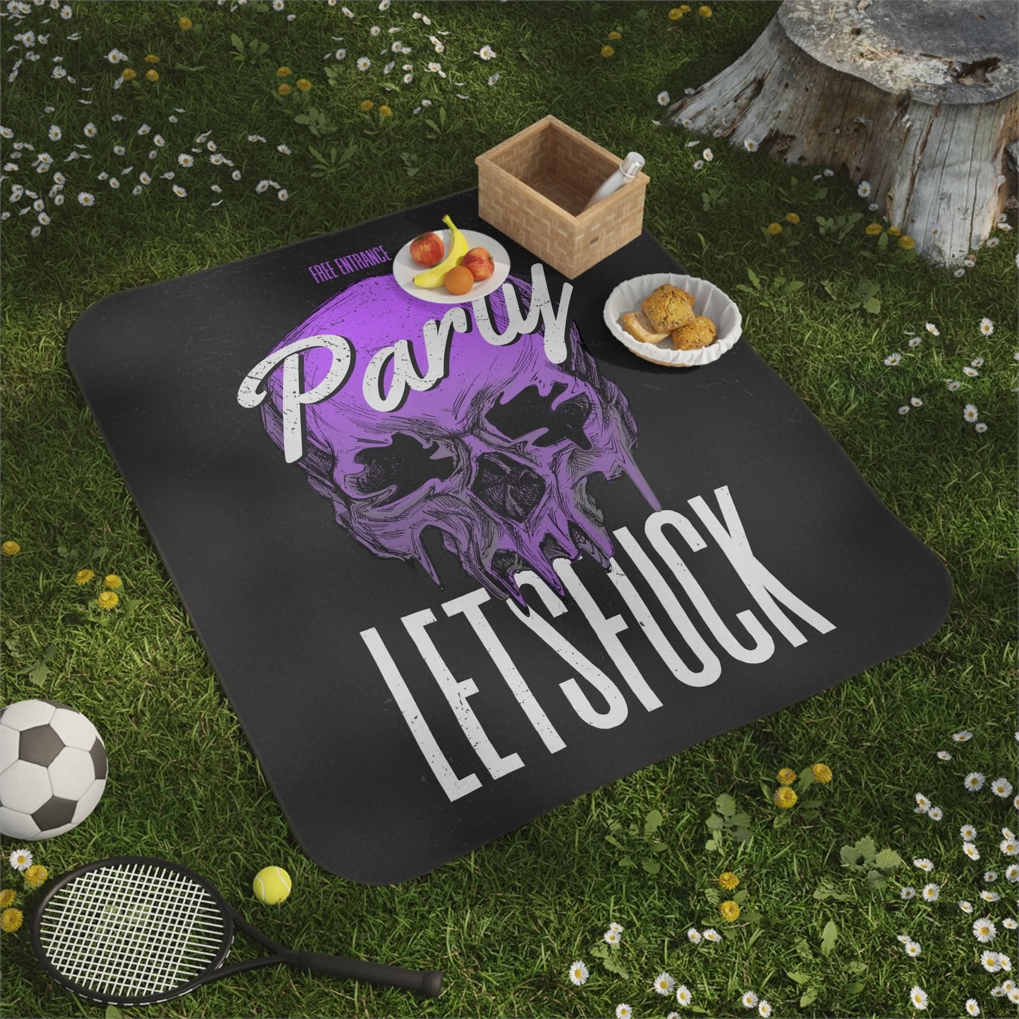 LETSFUCK Party | Mix Match Fun-Flirty Lovers’ Water-Resistant Blankets