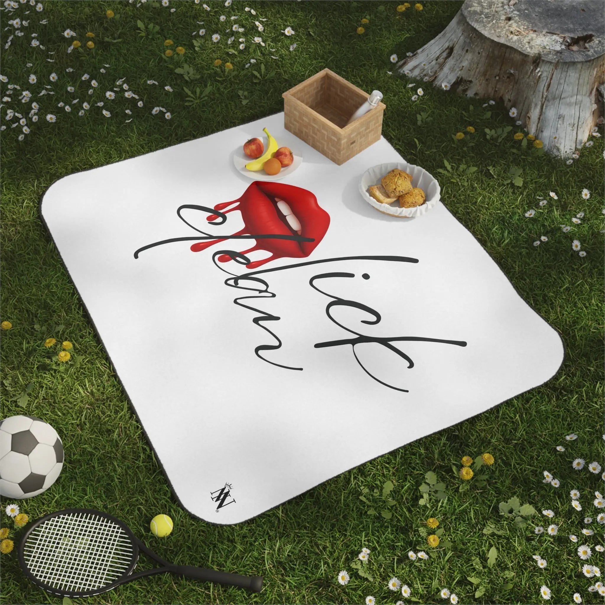 Lick Clean I Love You Cherry Much | Mix Match Fun-Flirty Lovers’ Water-Resistant Blankets