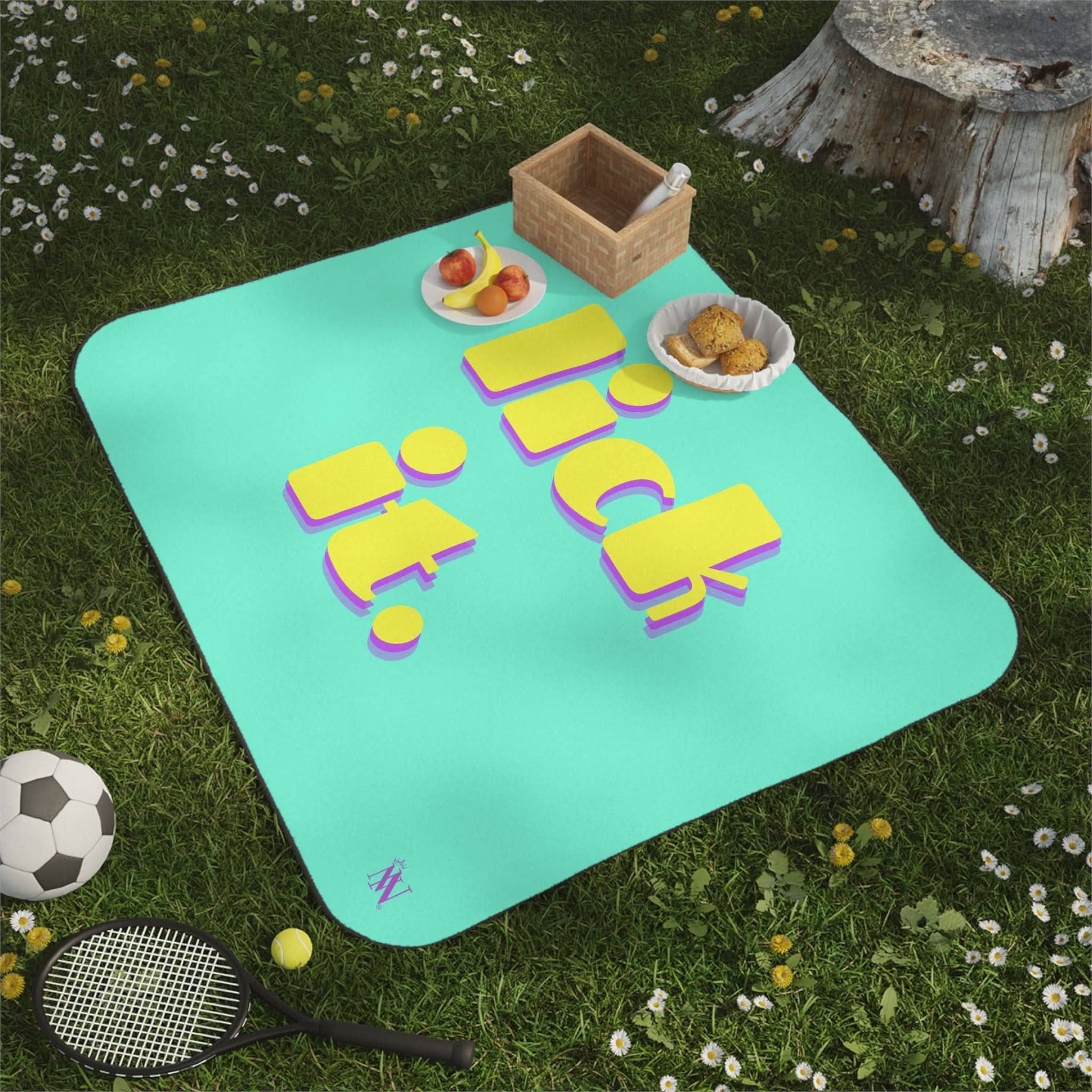 lick it. | Mix Match Fun-Flirty Lovers’ Water-Resistant Sex Blankets