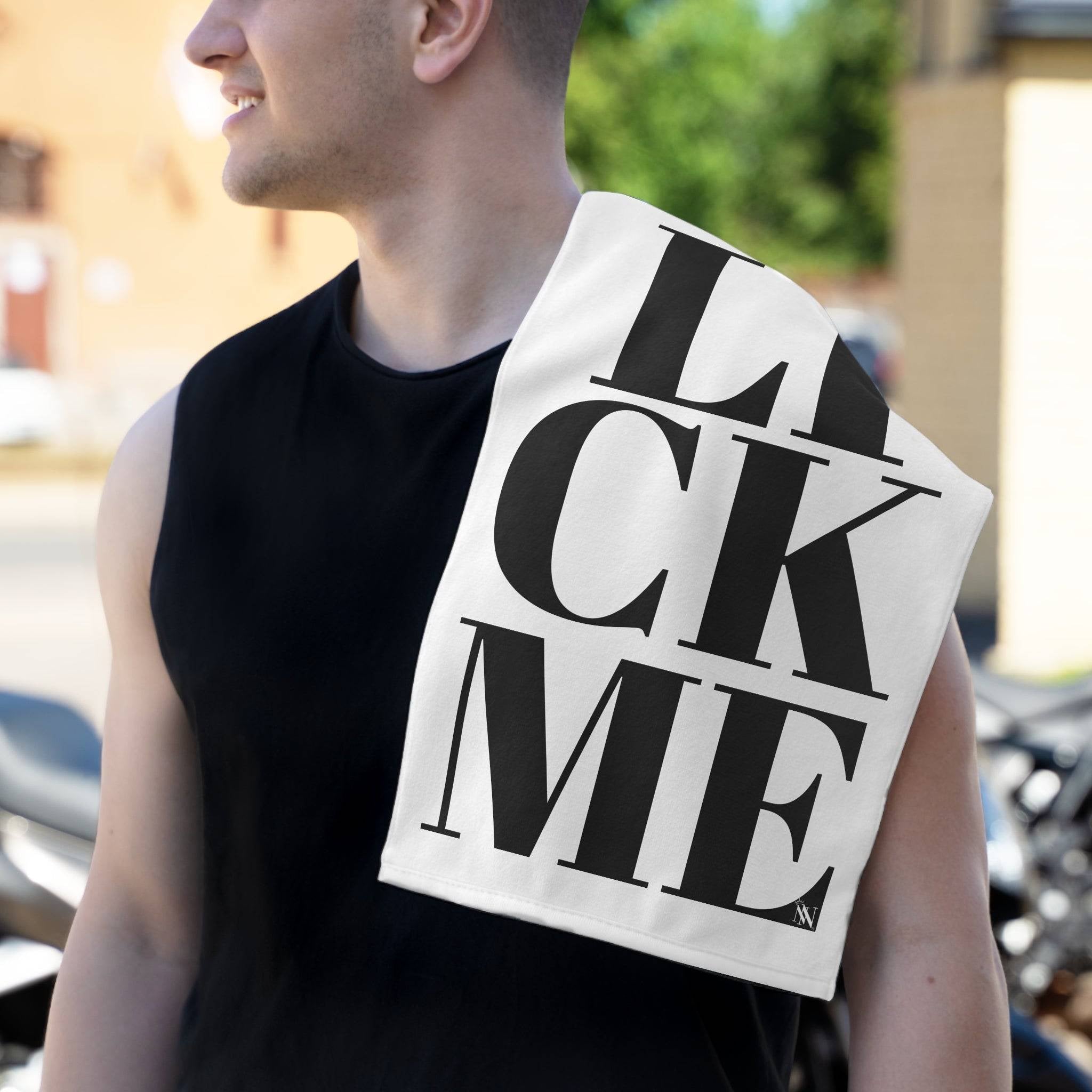Lick Me | Mix & Match Soft Fun-Flirty Lovers’ Towels