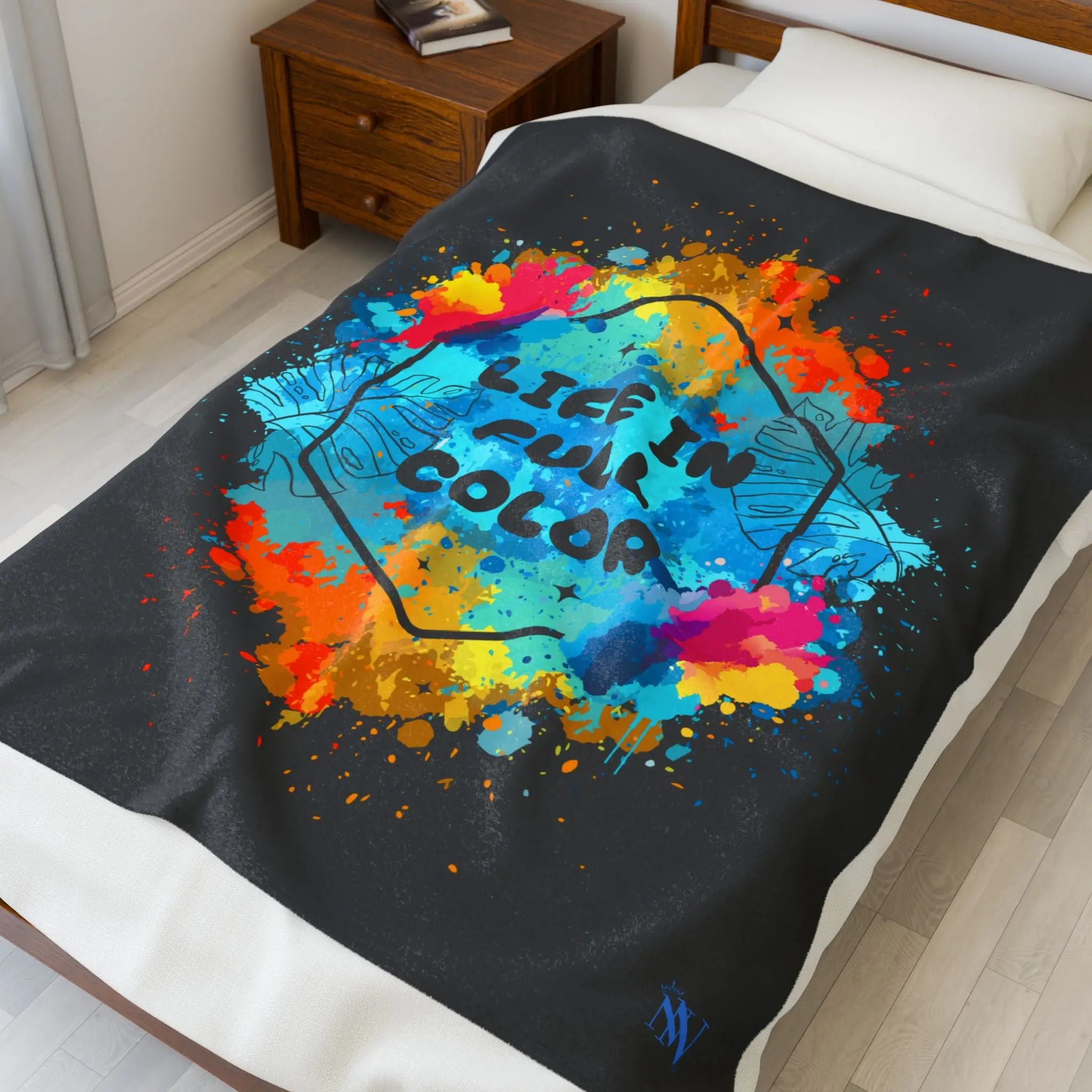 Life in Full Color | Mix & Match Soft Fun-Flirty Lovers’ Blankets