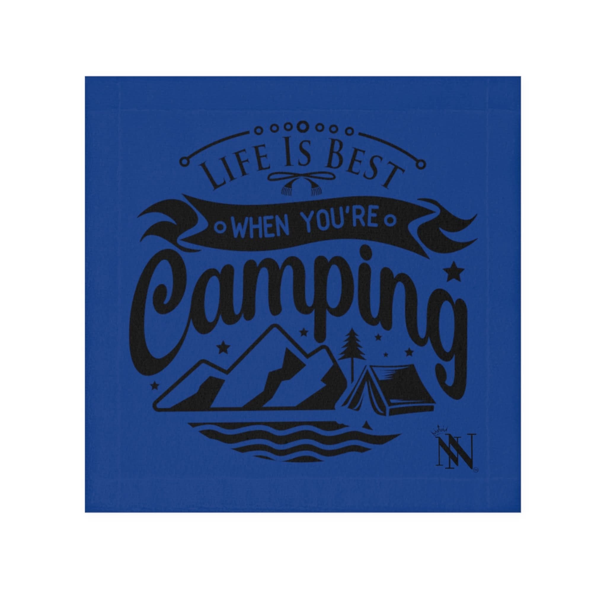 Life is Best When Your Camping Blue | Mix & Match Lils’ Fun-Flirty Lovers’ Towels