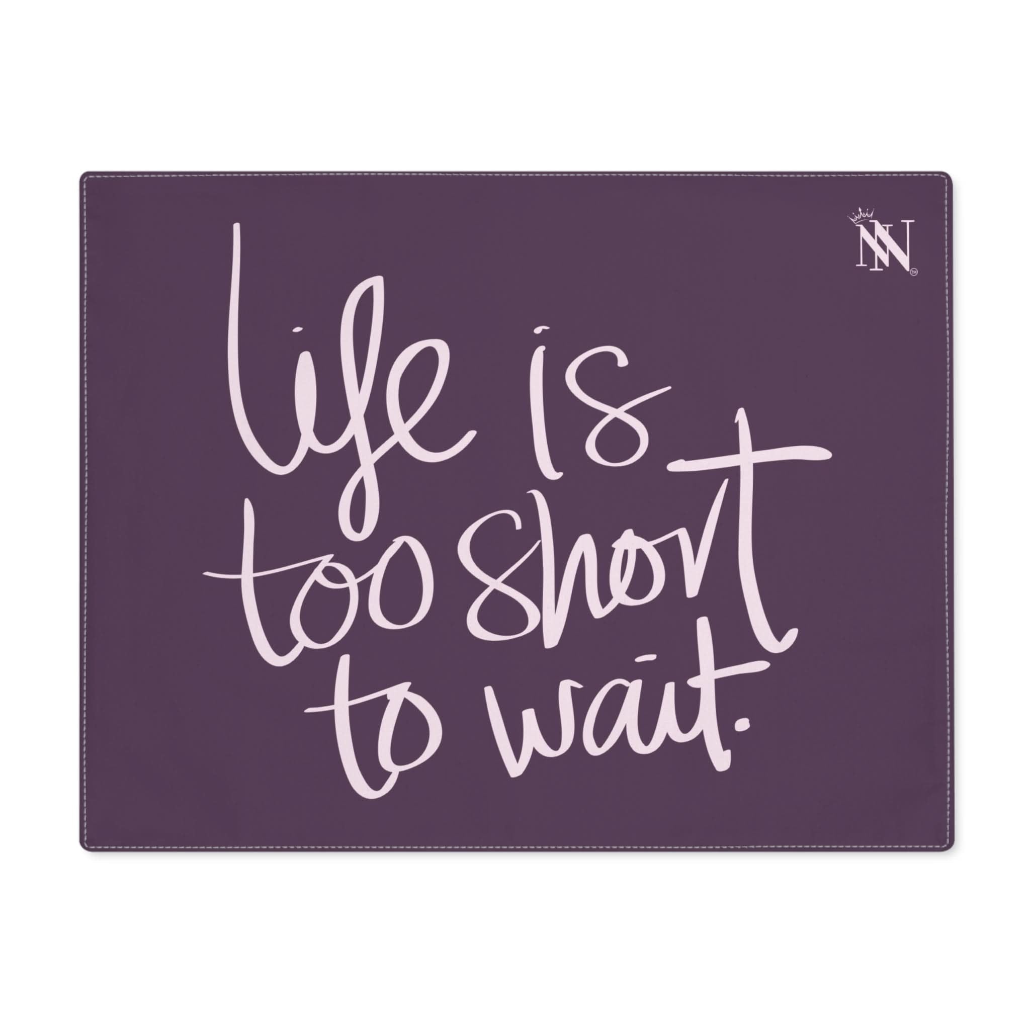 Life Is Too Short To Wait | Mix & Match Playful Fun-Flirty Lovers’ Toy Mats