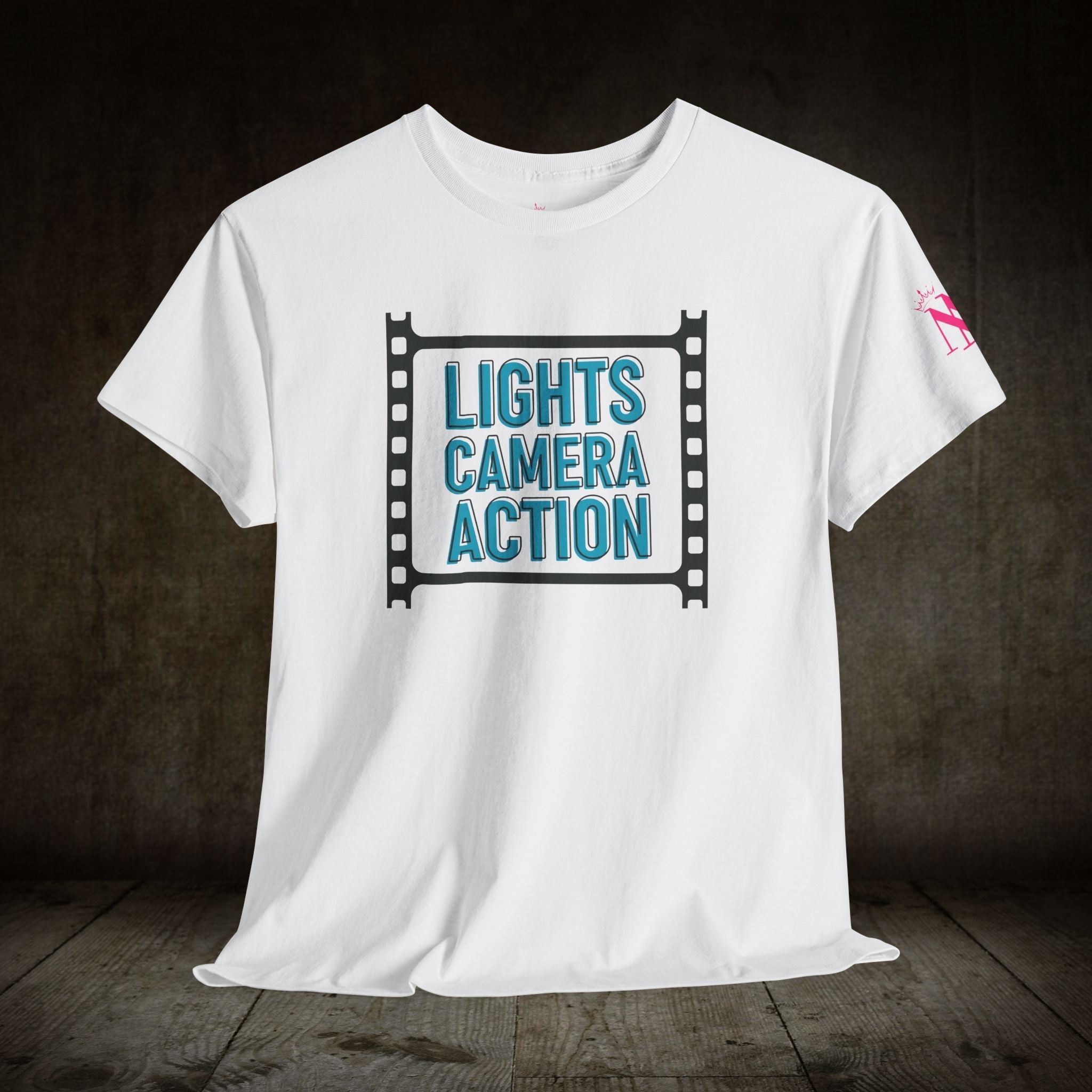 Lights Camera Action | Mix & Match 100% Cotton Unisex Fun-Flirty Lovers’ Tees