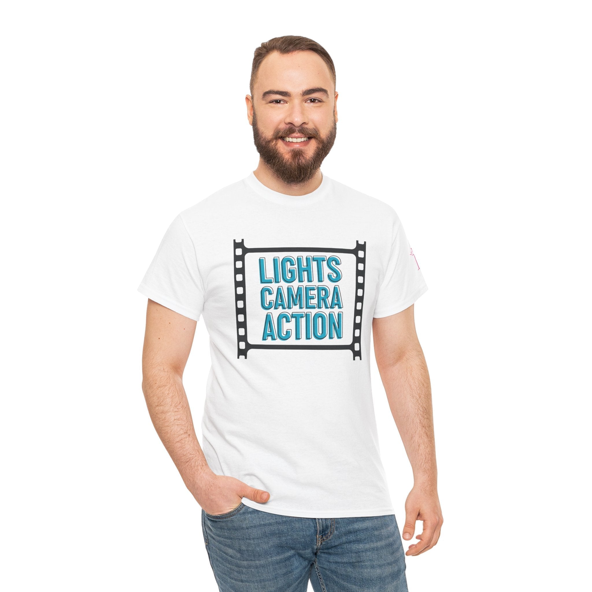 Lights Camera Action | Mix & Match 100% Cotton Unisex Fun-Flirty Lovers’ Tees