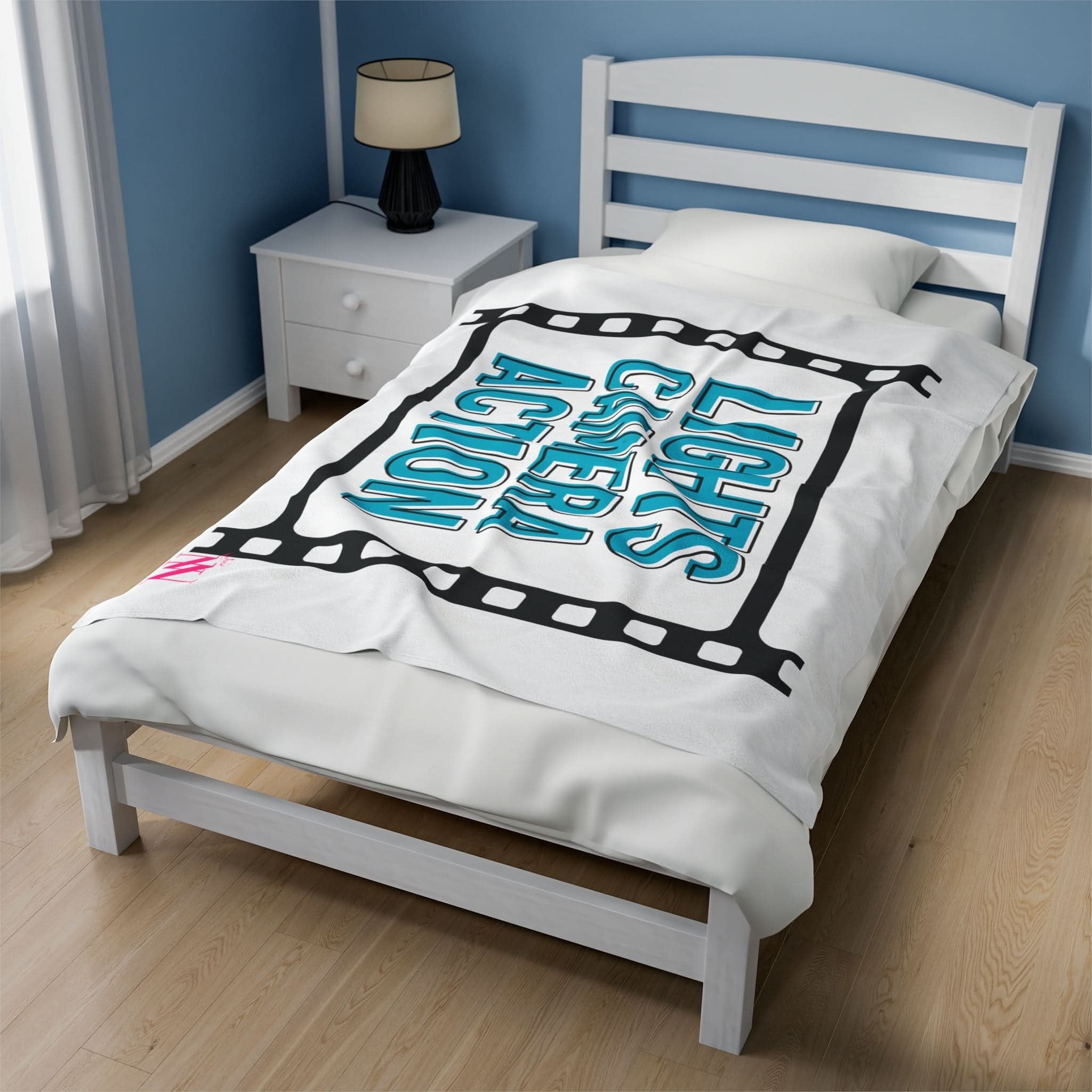 Lights Camera Action | Mix & Match Fun-Flirty Lovers’ Blankets