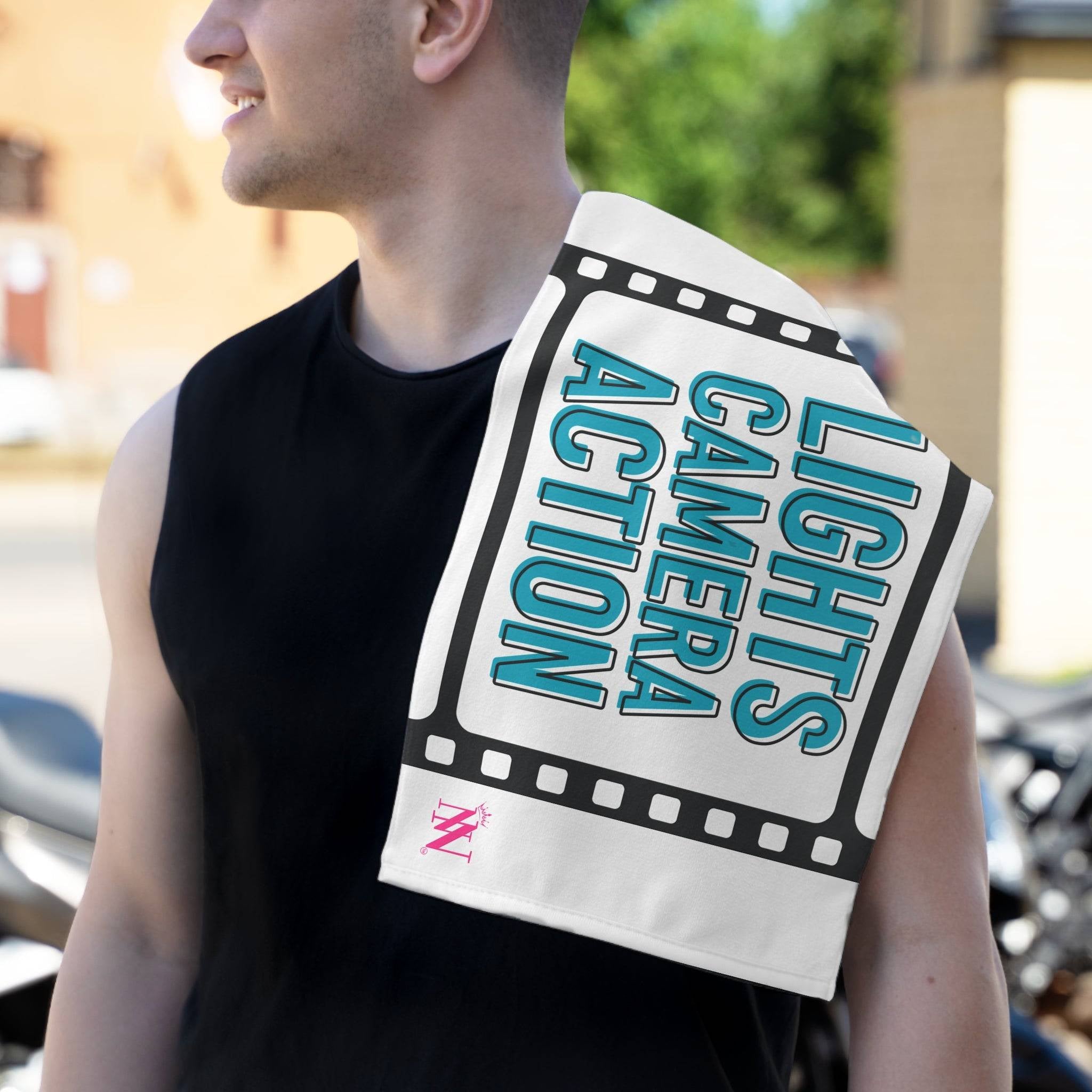 Lights Camera Action | Mix & Match Soft Fun-Flirty Lovers’ Towels