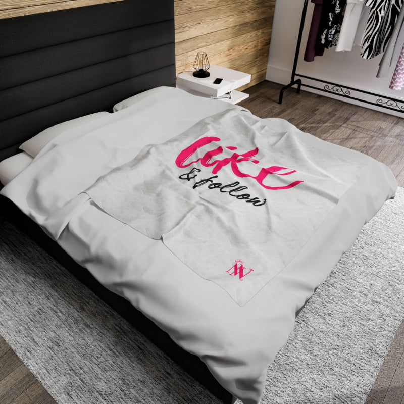 Like & Follow | Mix & Match Fun-Flirty Lovers’ Blankets