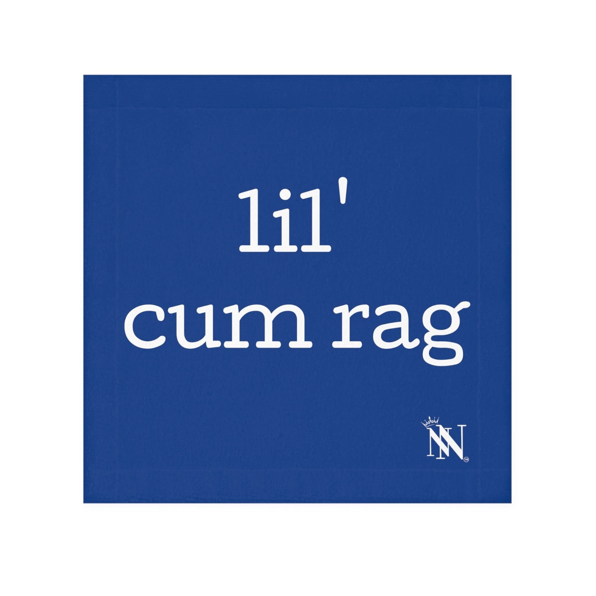 Lil’ Blue Cum Rag | Mix & Match Lils’ Fun-Flirty Lovers’ Towels