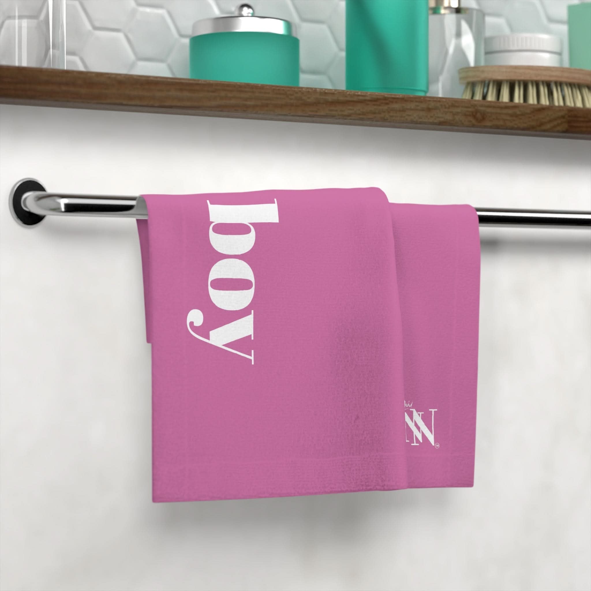 Lil’ Boy Pink | Mix & Match Lils’ Fun-Flirty Lovers’ Towels
