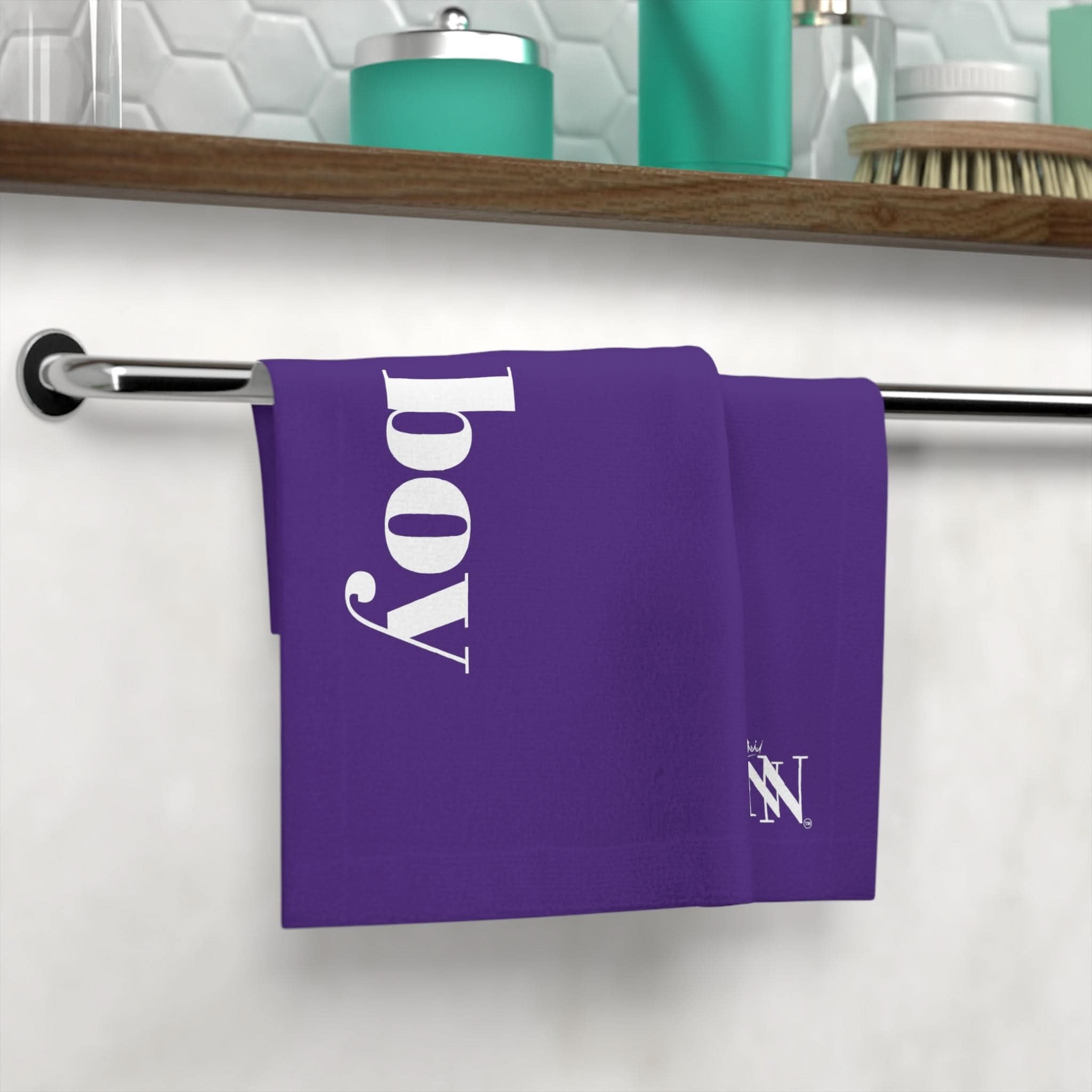 Lil’ Boy Purple | Mix & Match Lils’ Fun-Flirty Lovers’ Towels