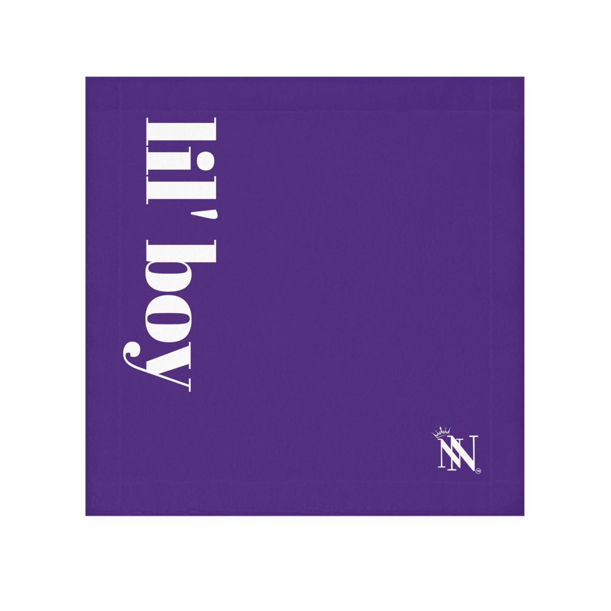 Lil’ Boy Purple | Mix & Match Lils’ Fun-Flirty Lovers’ Towels