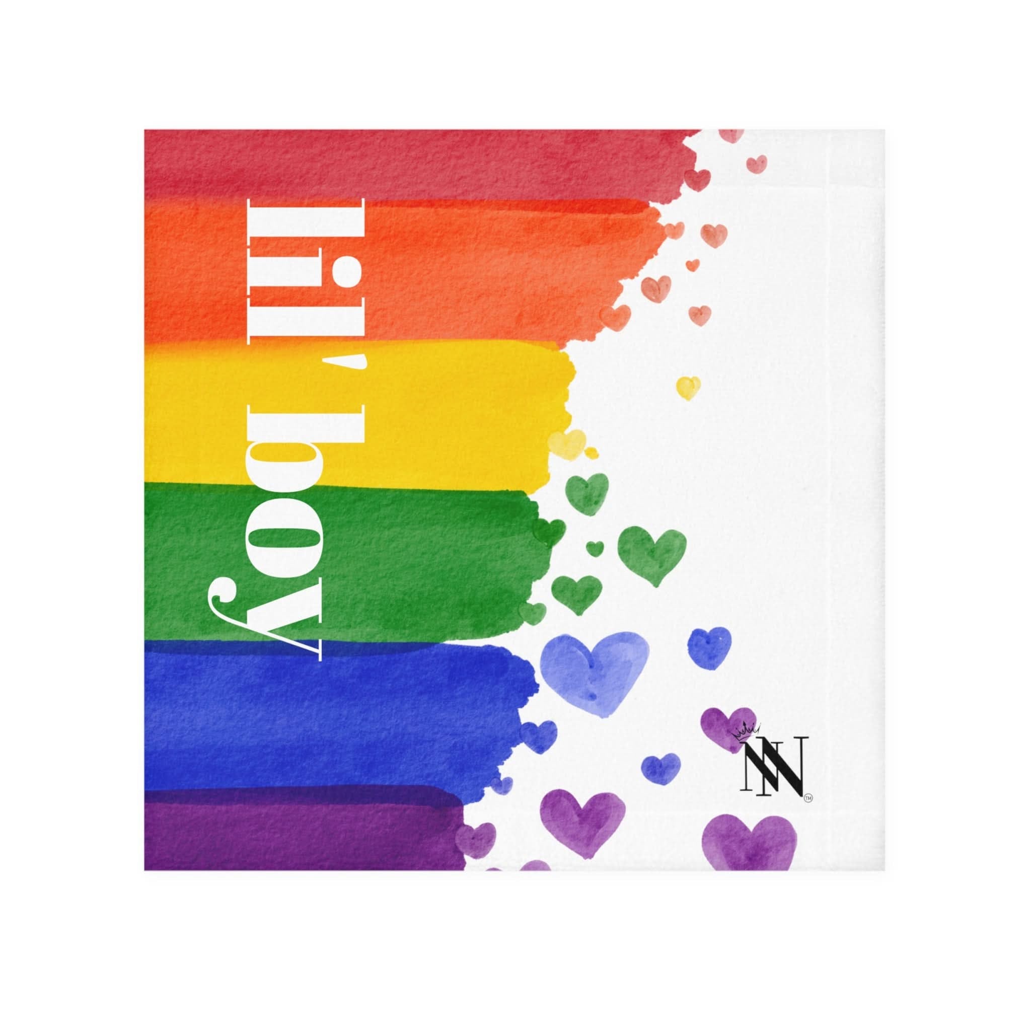 Lil’ Boy Rainbow | Mix & Match Lils’ Fun-Flirty Lovers’ Towels