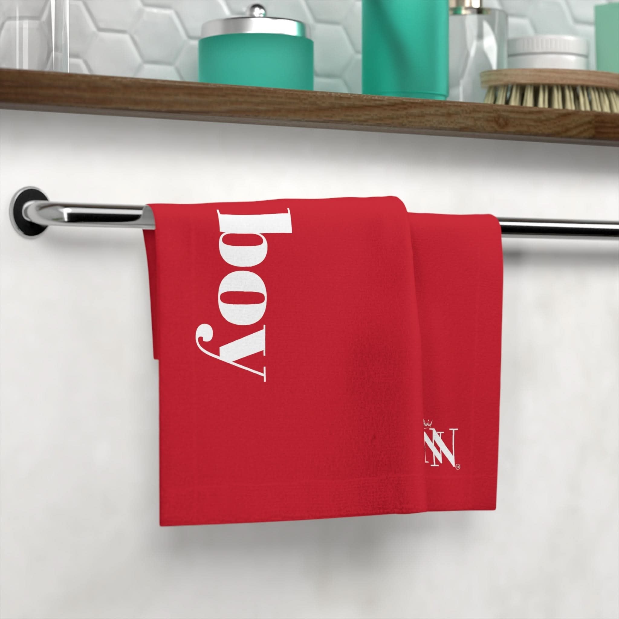 Lil’ Boy Red | Mix & Match Lils’ Fun-Flirty Lovers’ Towels