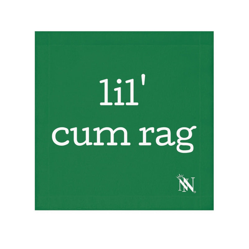 Lil’ Green Cum Rag | Mix & Match Lils’ Fun-Flirty Lovers’ Towels