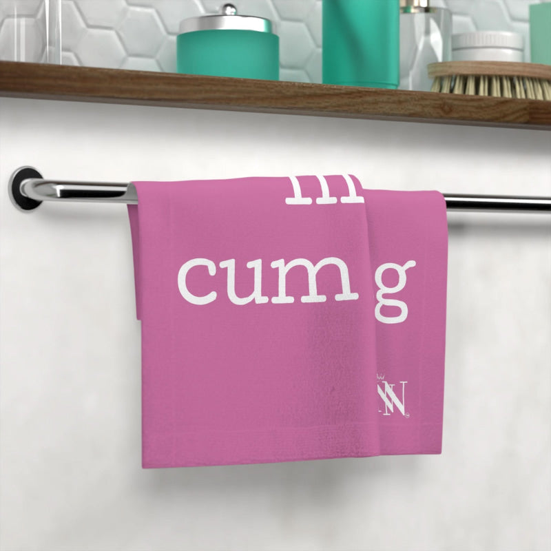 Lil’ Pink Cum Rag | Mix & Match Lils’ Fun-Flirty Lovers’ Towels