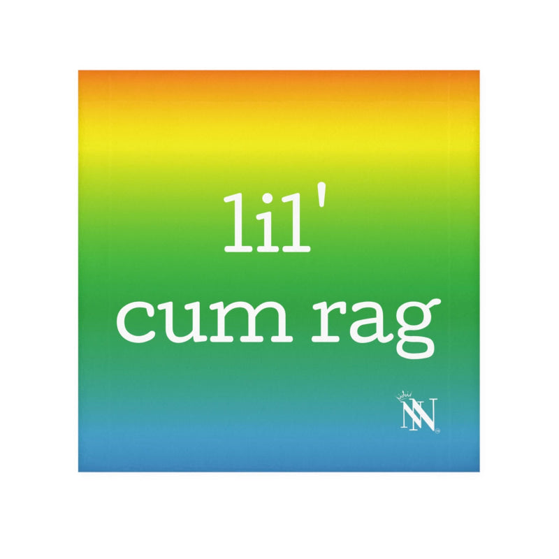 Lil’ Rainbow Cum Rag | Mix & Match Lils’ Fun-Flirty Lovers’ Towels