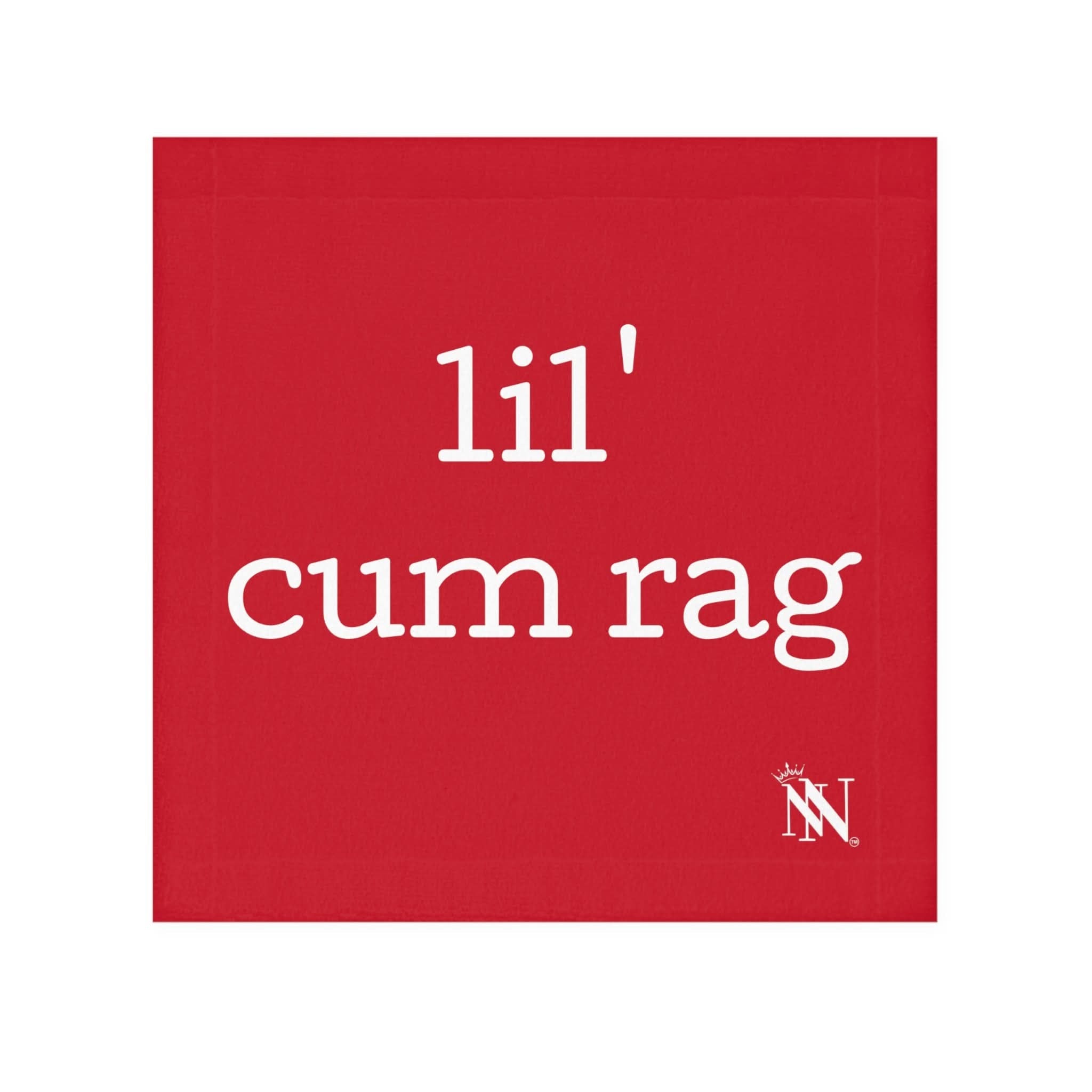 Lil’ Red Cum Rag | Mix & Match Lils’ Fun-Flirty Lovers’ Towels