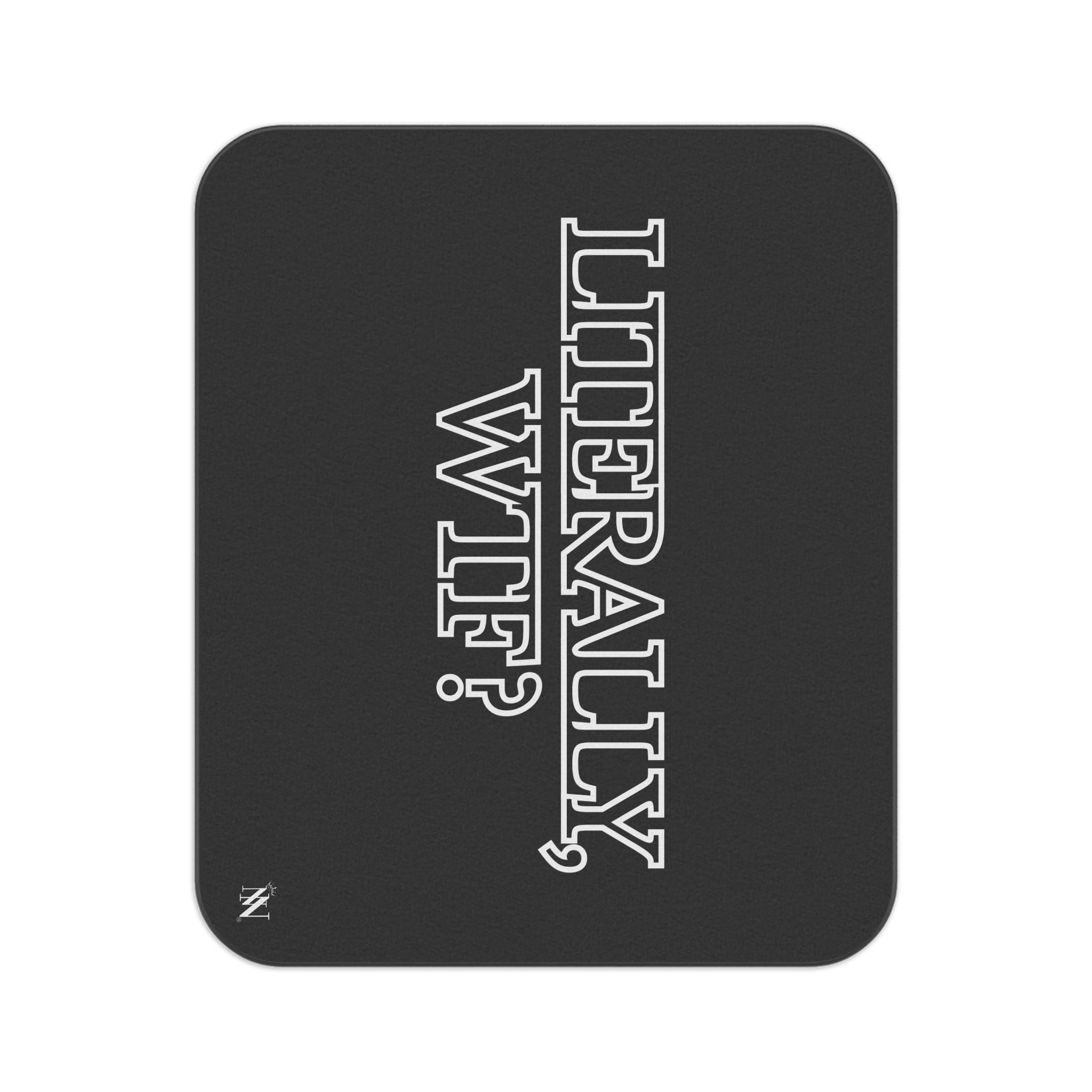 Literally WTF? | Mix Match Fun-Flirty Lovers’ Water-Resistant Blankets