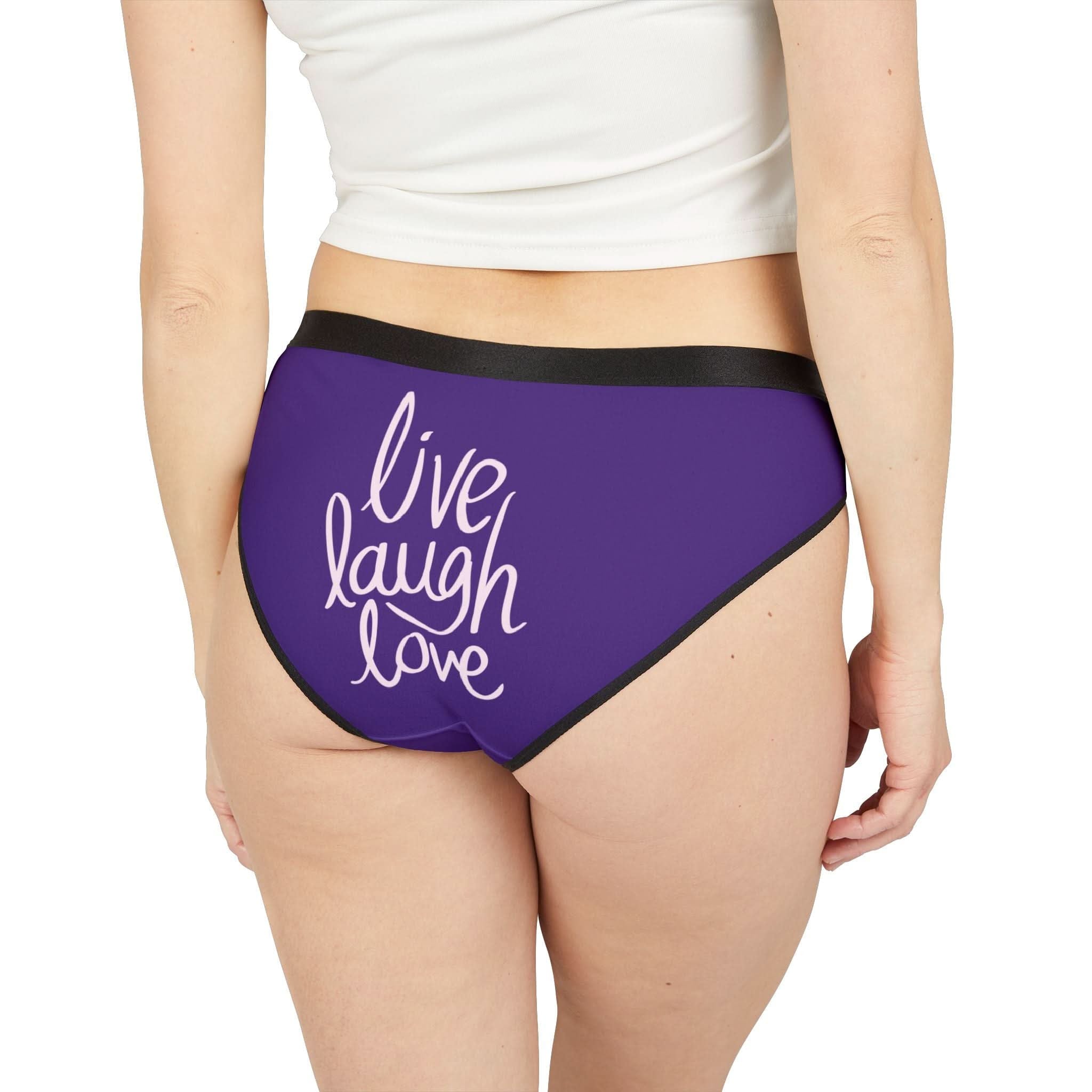 Live Laugh Love | Mix & Match Women’s Fun-Flirty Lovers’ Panties