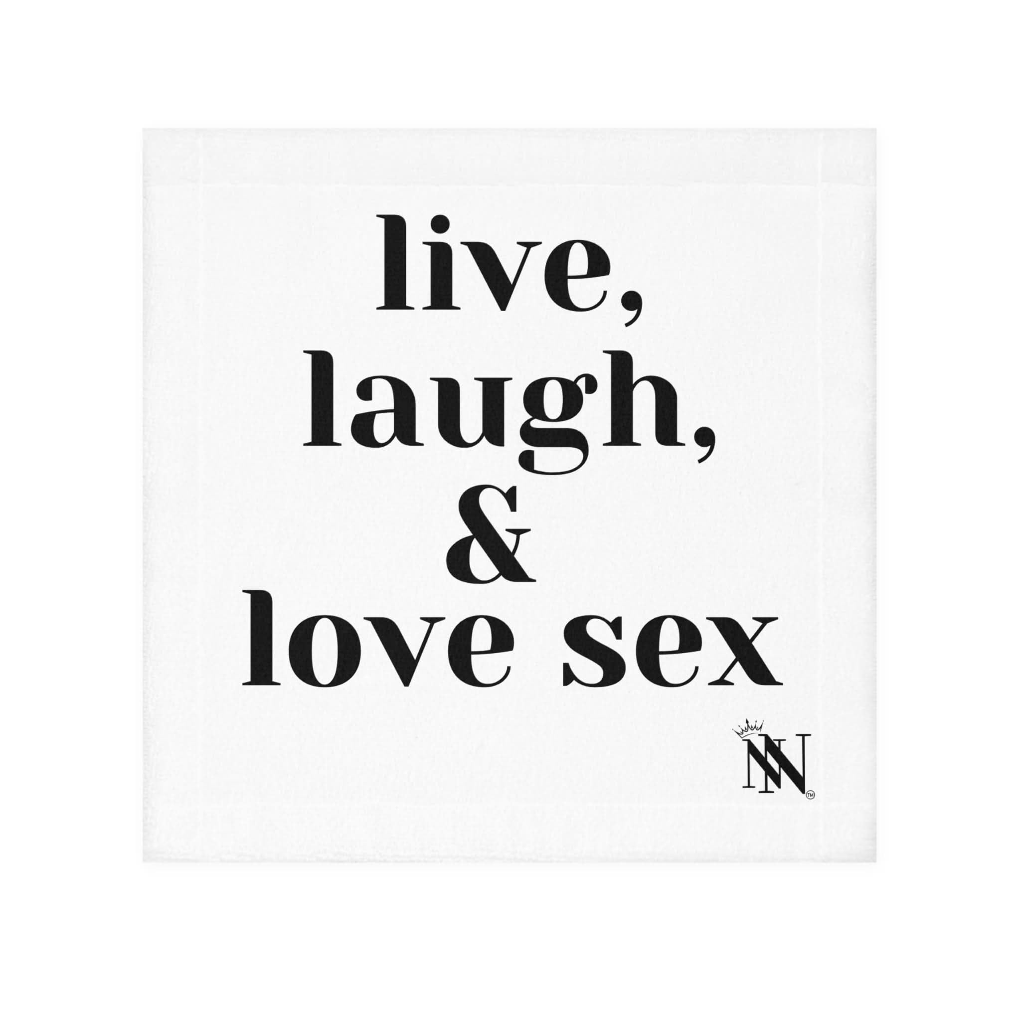 Live Laugh & Love Sex | Mix & Match Lils’ Fun-Flirty Lovers’ Towels