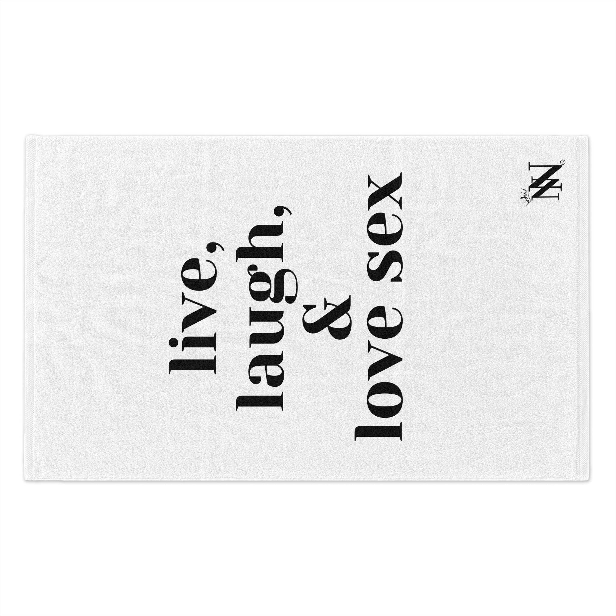 Live Laugh & Love Sex | Mix & Match Soft Fun-Flirty Lovers’ Towels