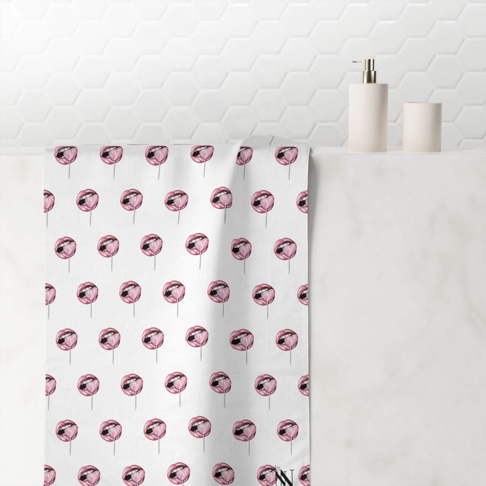 Lollipop Eater | Mix & Match Naughty XL Fun-Flirty Lovers’ Towels