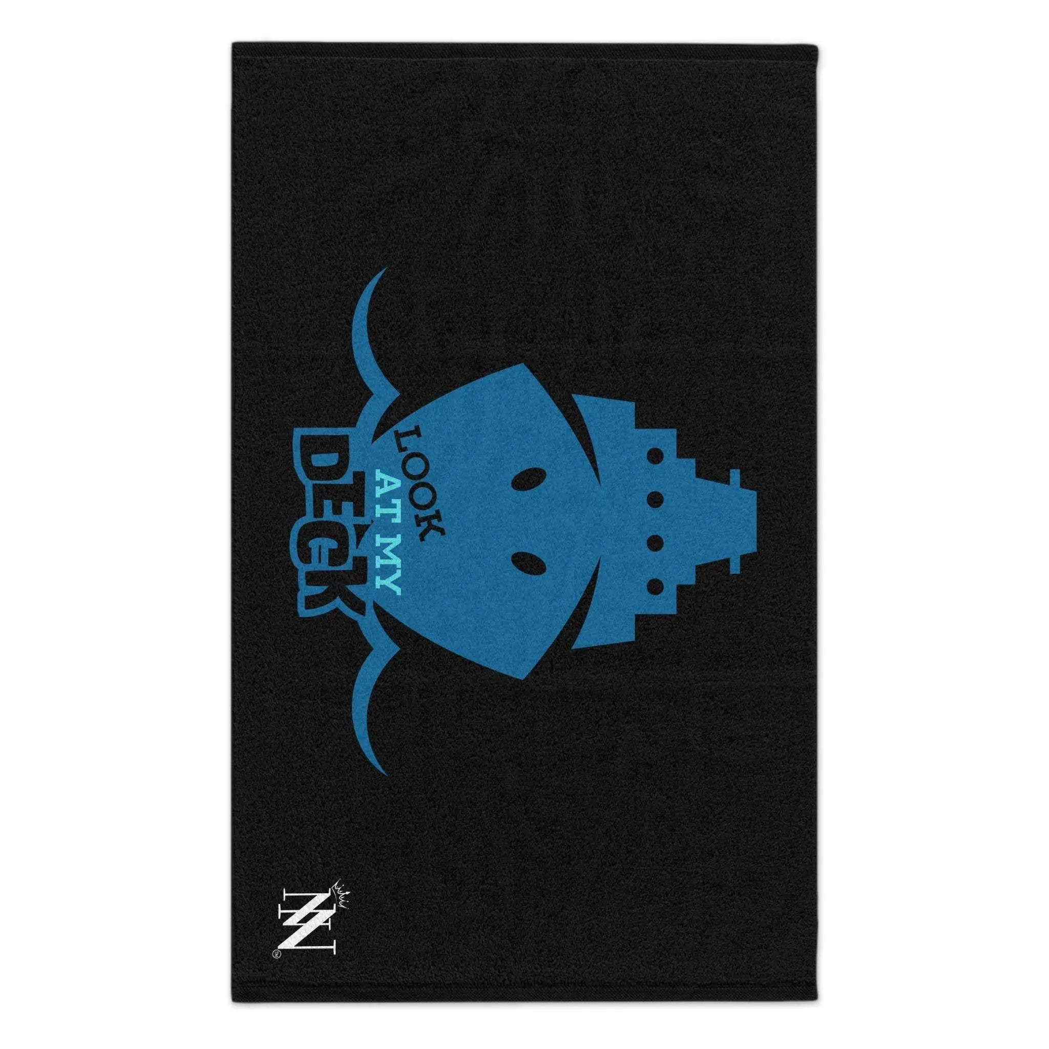 Look at My Deck Black Mix & Match Soft Sex Towels | Flirty Lovers’ Gifts