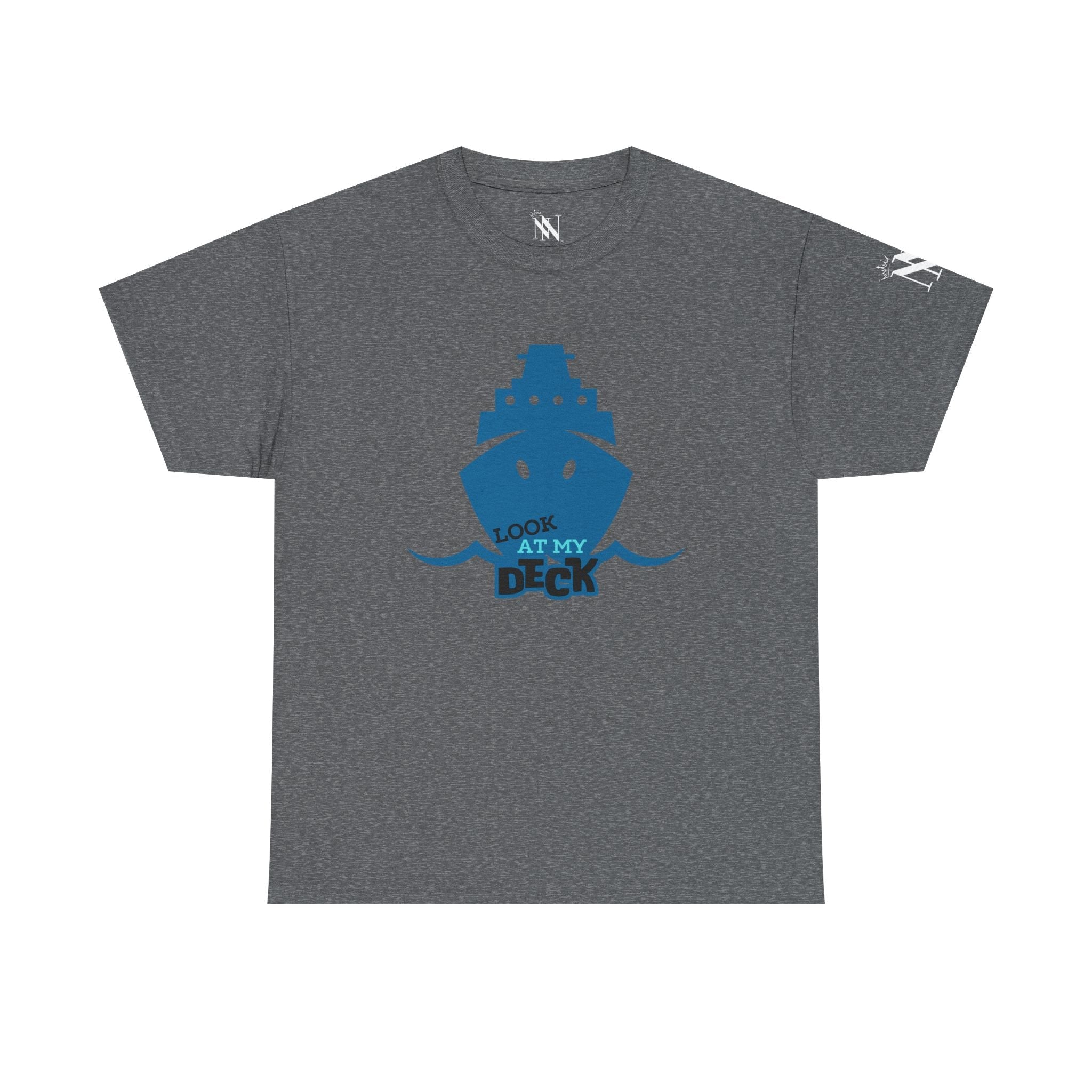 Look at My Deck Cruise Ship Vacation | Mix & Match 100% Cotton Unisex Fun-Flirty Lovers’ Tees