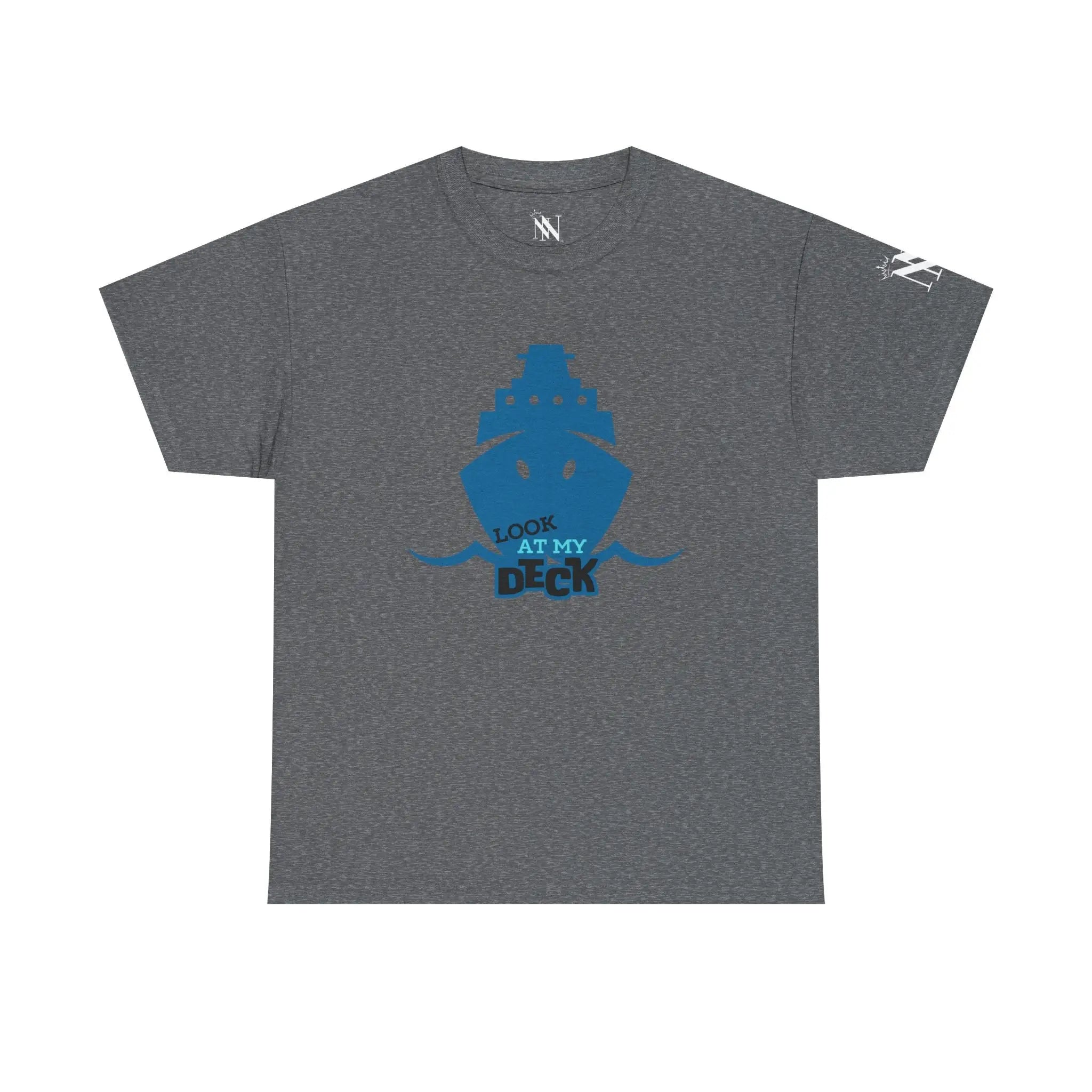 Look at My Deck Cruise Ship Vacation | Mix & Match 100% Cotton Unisex Fun-Flirty Lovers’ Tees